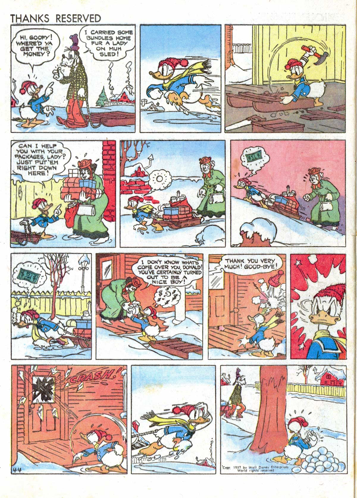 Read online Walt Disney's Comics and Stories comic -  Issue #3 - 54