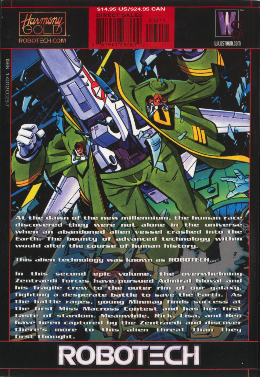 Read online Robotech The Macross Saga comic -  Issue # TPB 2 - 182