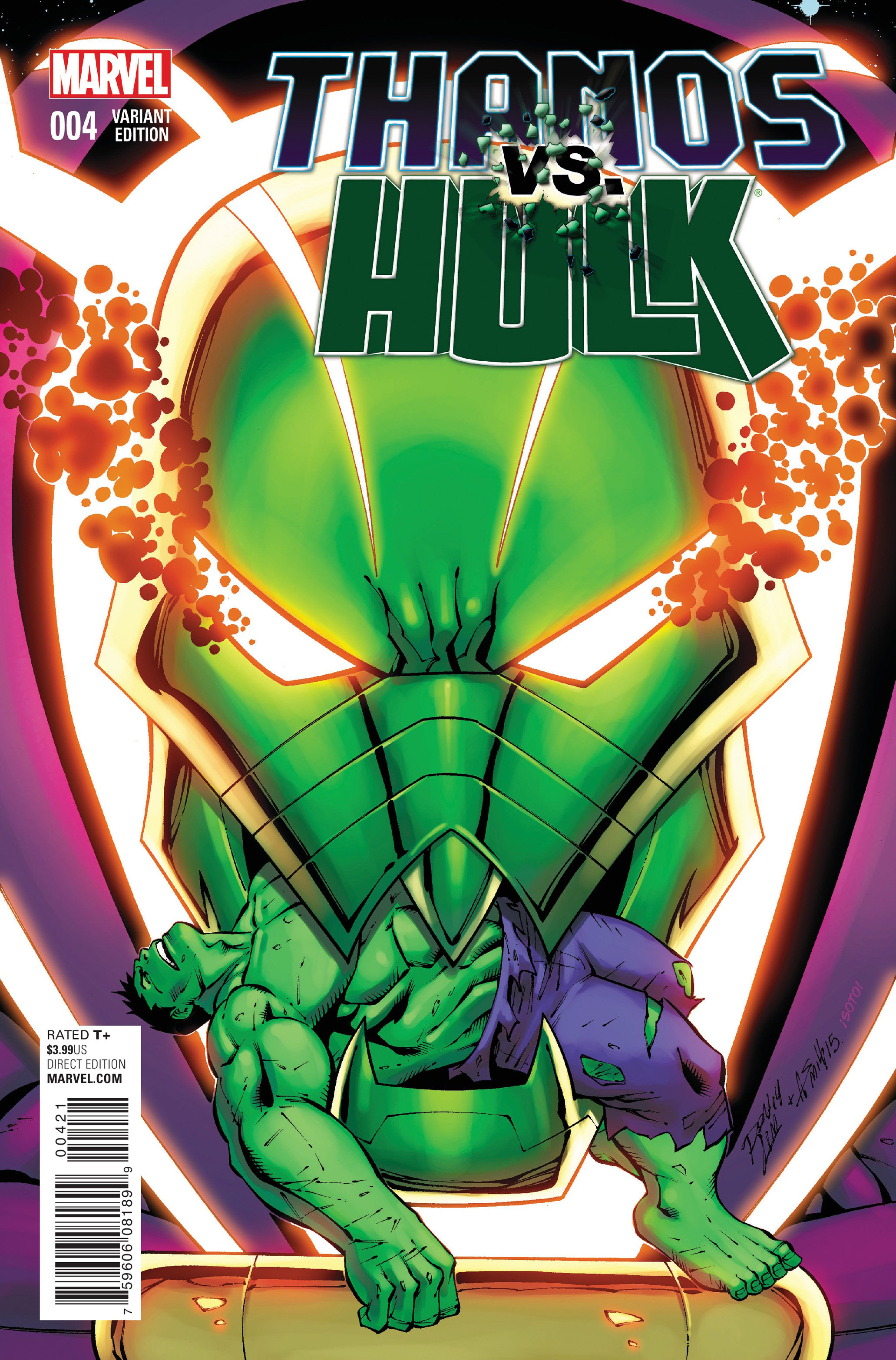 Read online Thanos Vs. Hulk comic -  Issue #4 - 2