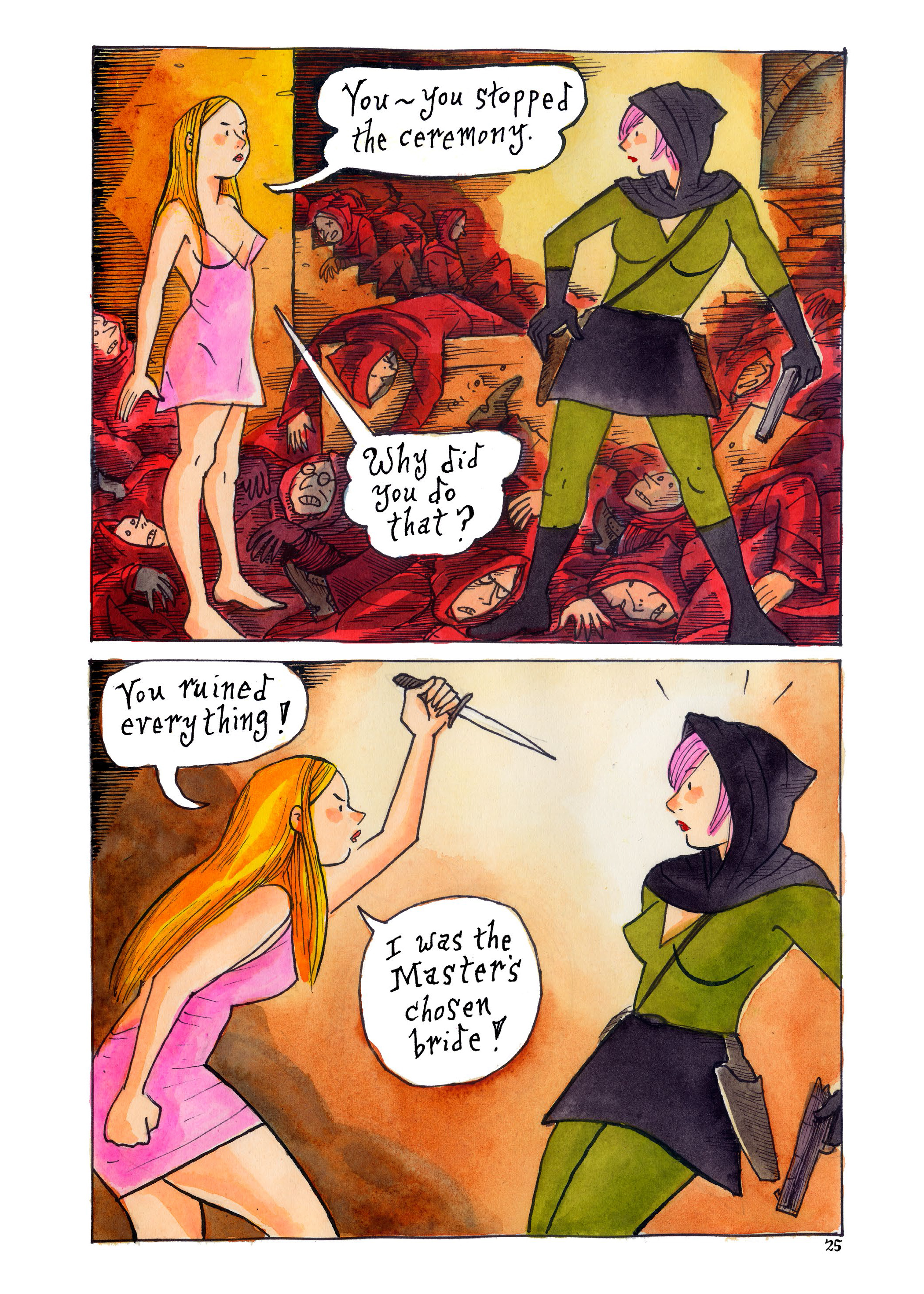 Read online Violenzia and Other Deadly Amusements comic -  Issue # TPB - 26