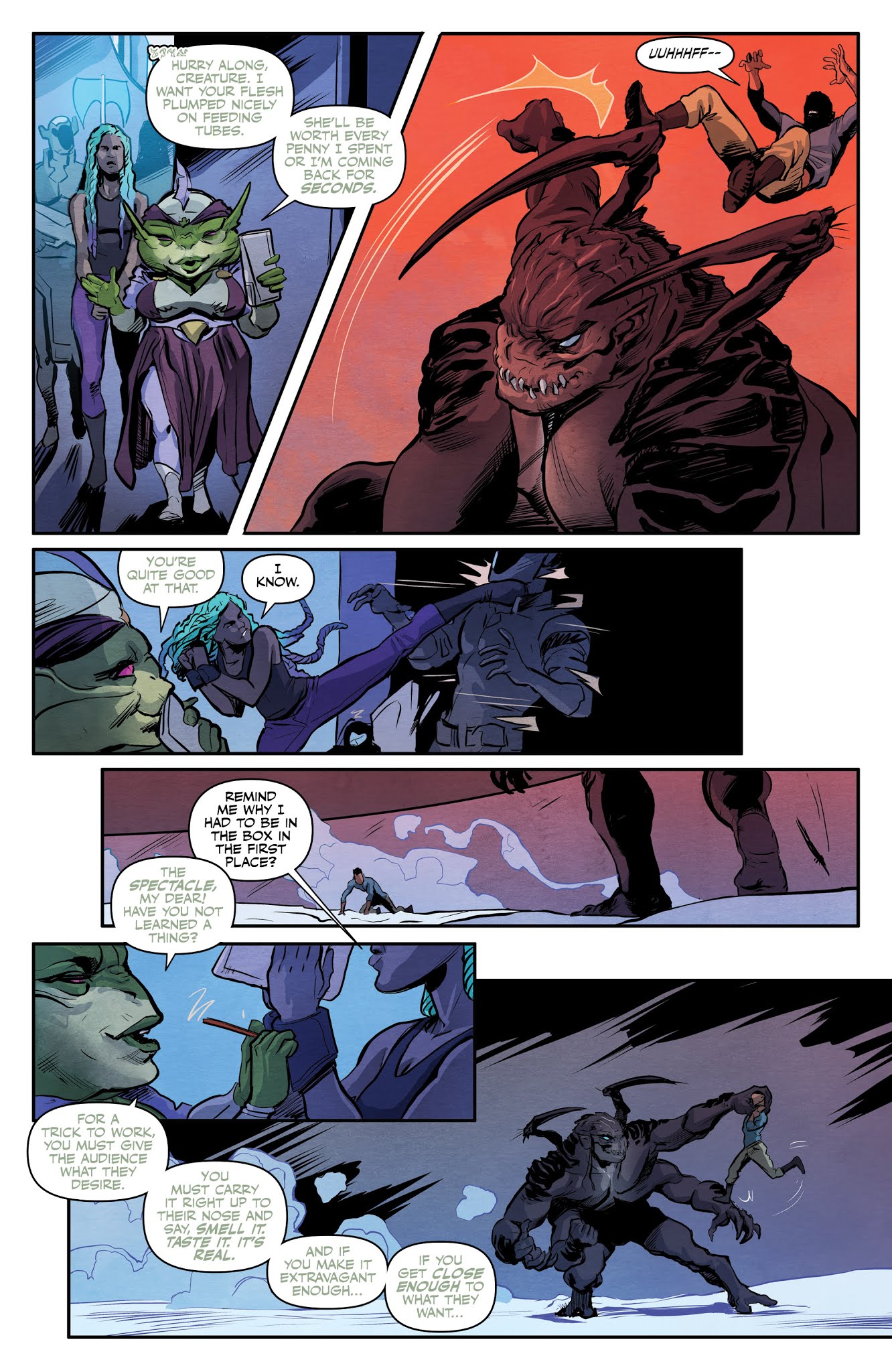 Read online Alien Bounty Hunter comic -  Issue #5 - 8