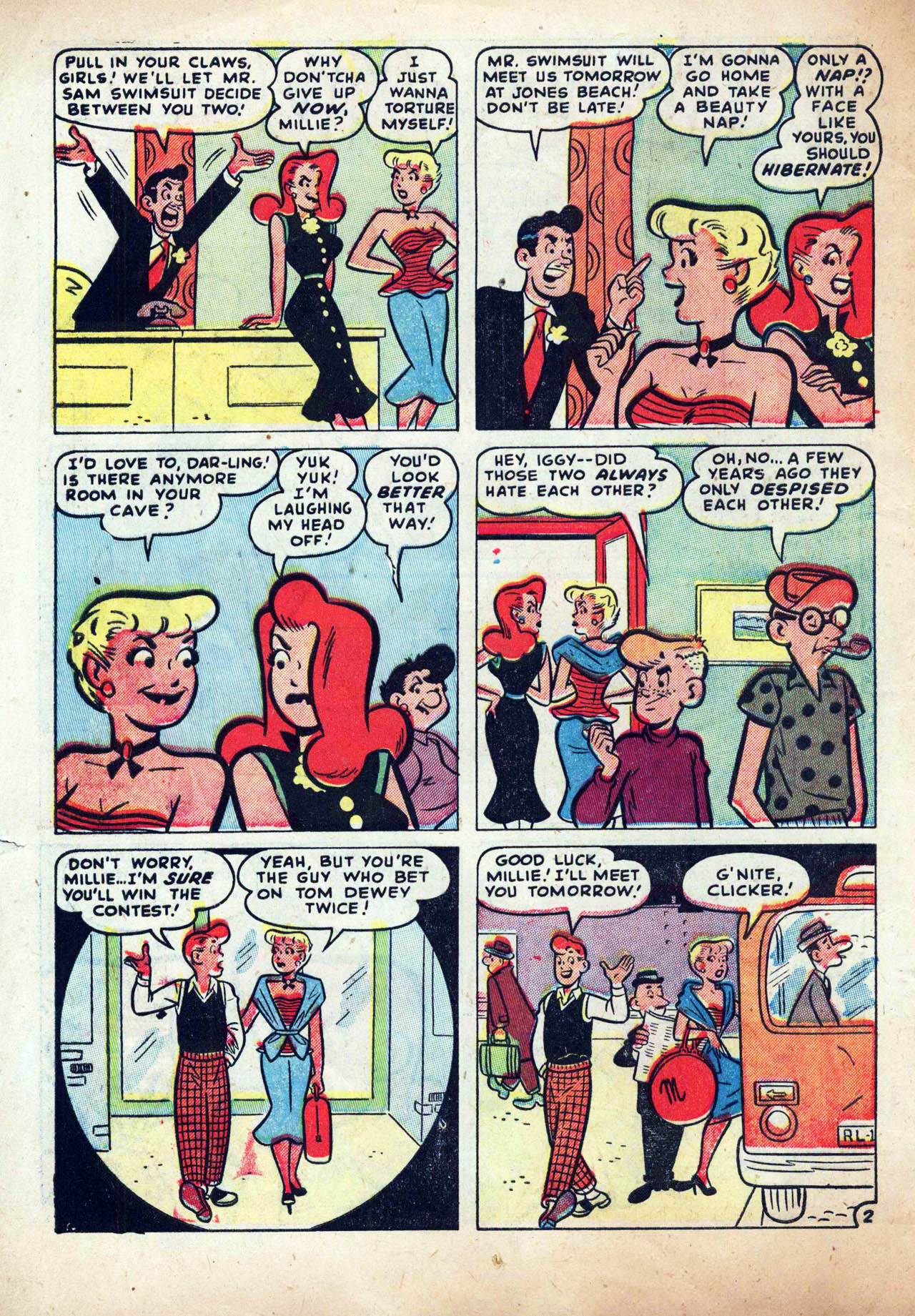 Read online Millie the Model comic -  Issue #32 - 4