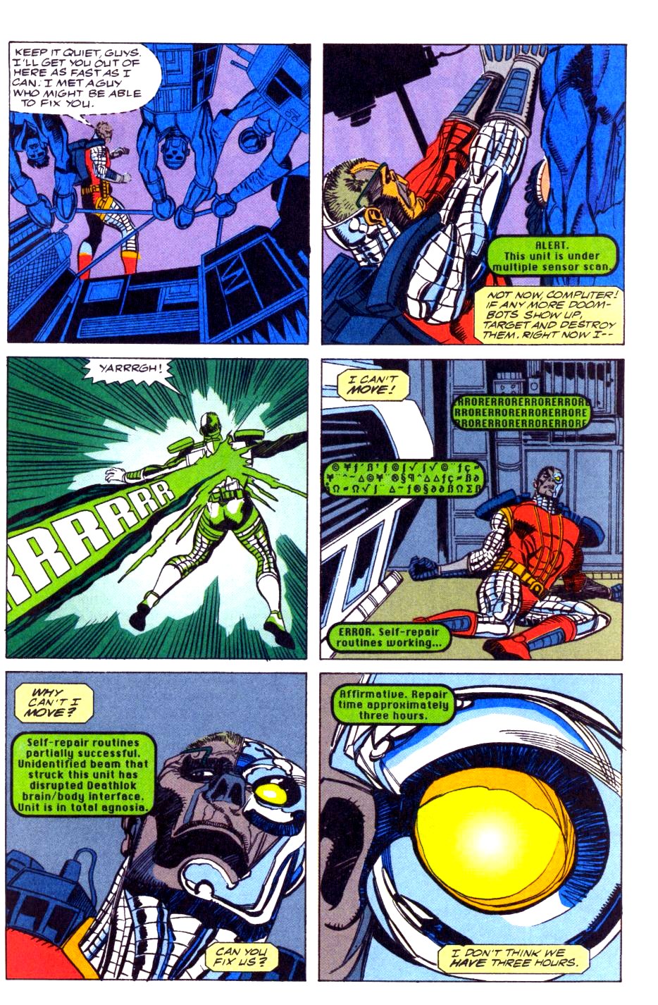 Read online Deathlok (1991) comic -  Issue #3 - 22