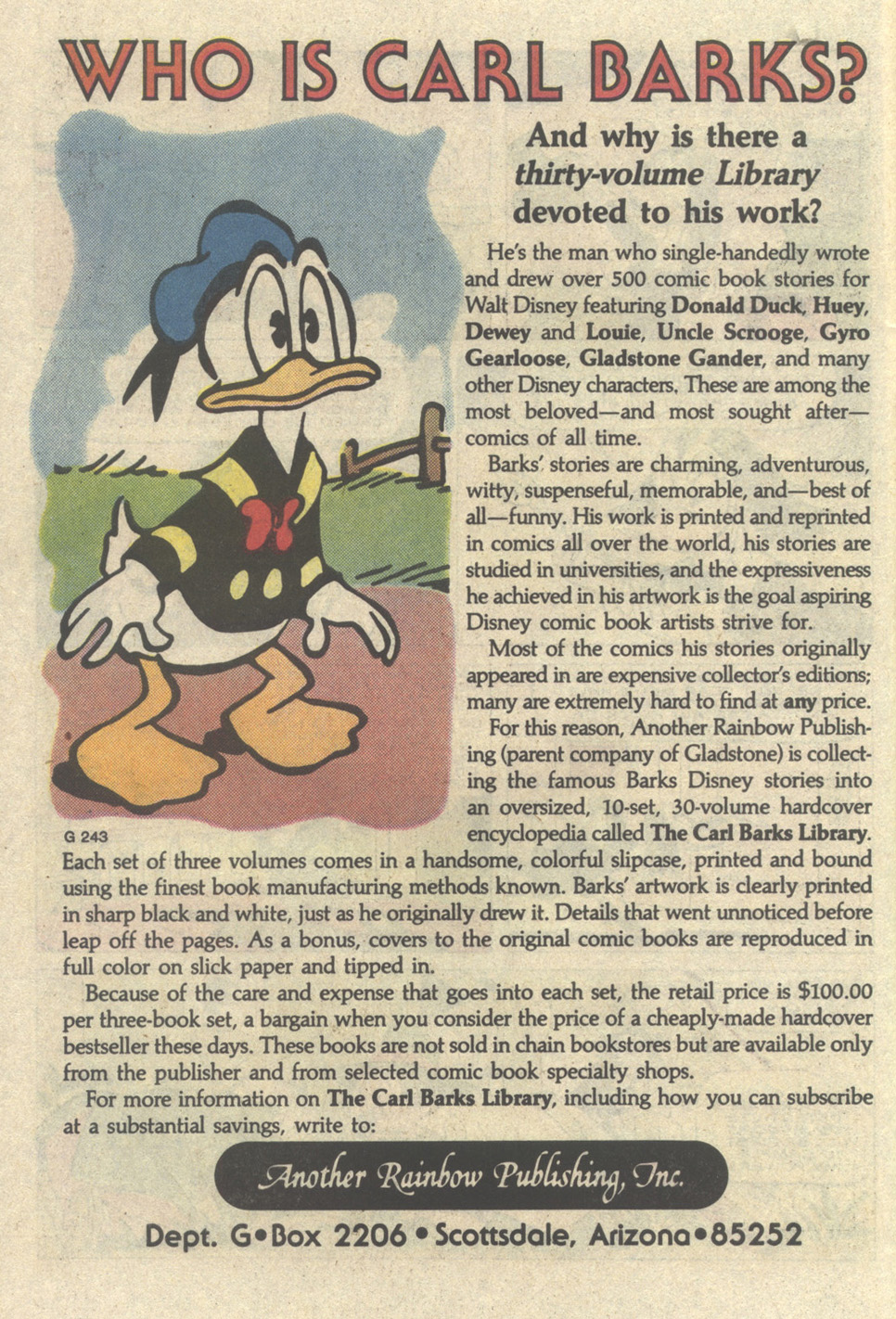Read online Uncle Scrooge (1953) comic -  Issue #221 - 10