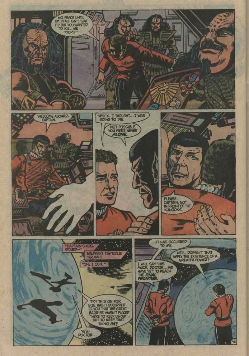 Read online Star Trek V: The Final Frontier comic -  Issue # Full - 48