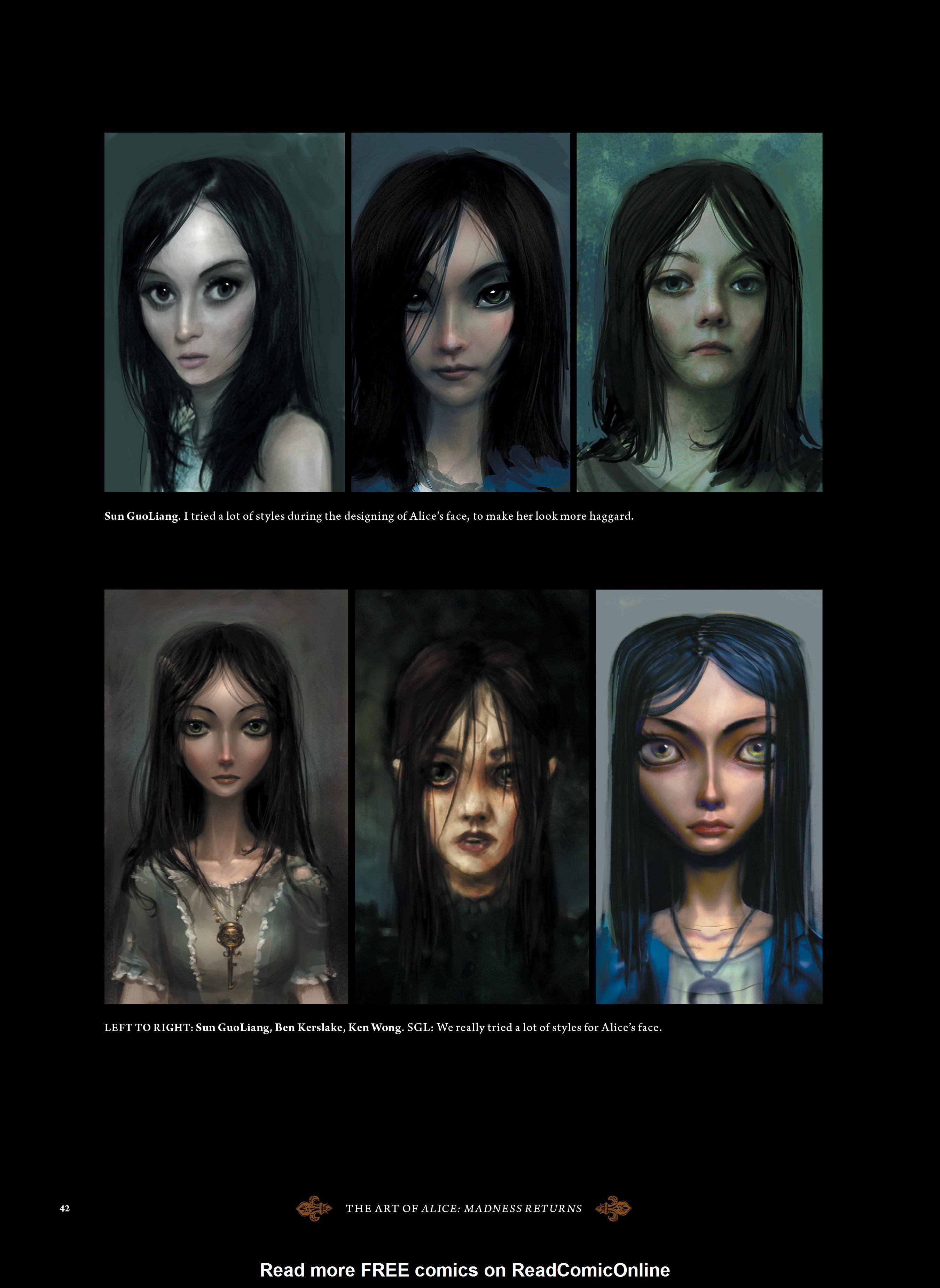 Read online The Art of Alice: Madness Returns comic -  Issue # TPB (Part 1) - 39