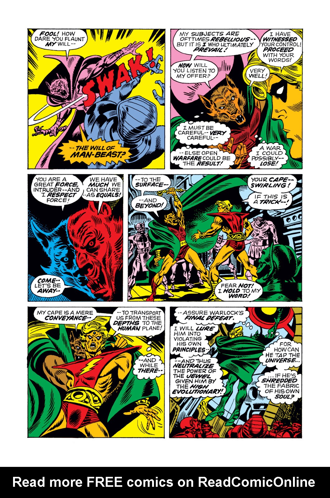 Read online Warlock (1972) comic -  Issue #2 - 6