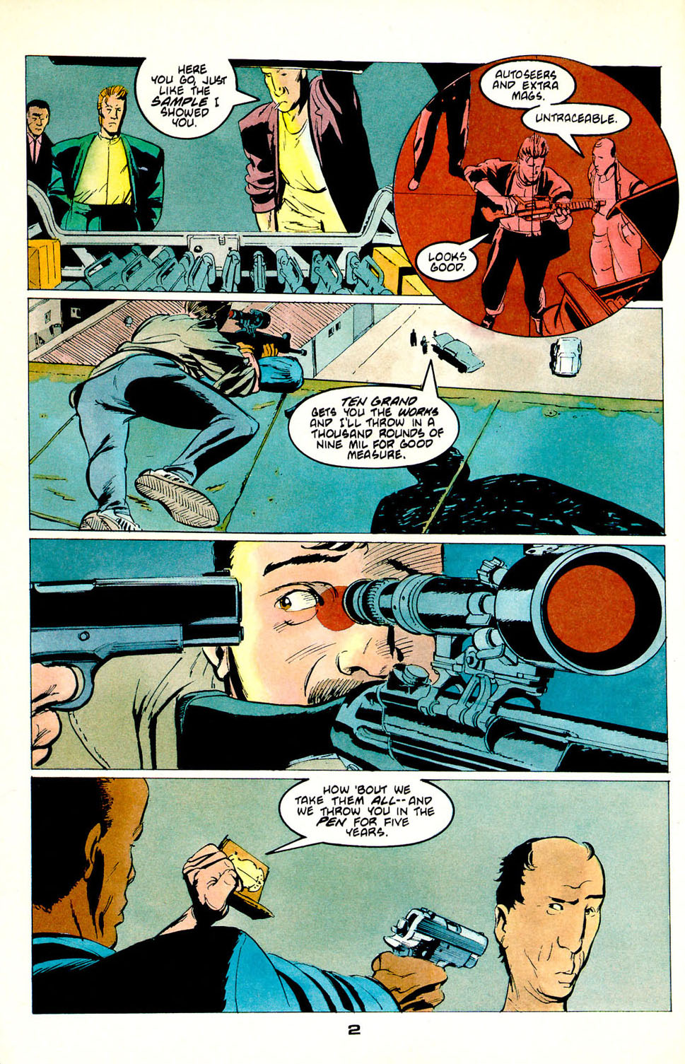 Read online Jon Sable, Freelance comic -  Issue #54 - 4