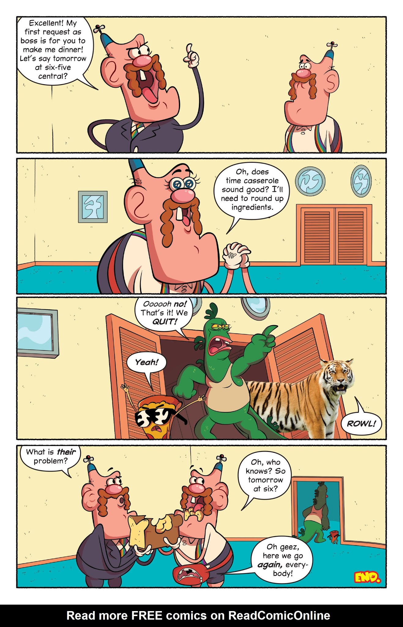 Read online Uncle Grandpa and the Time Casserole comic -  Issue # TPB - 141