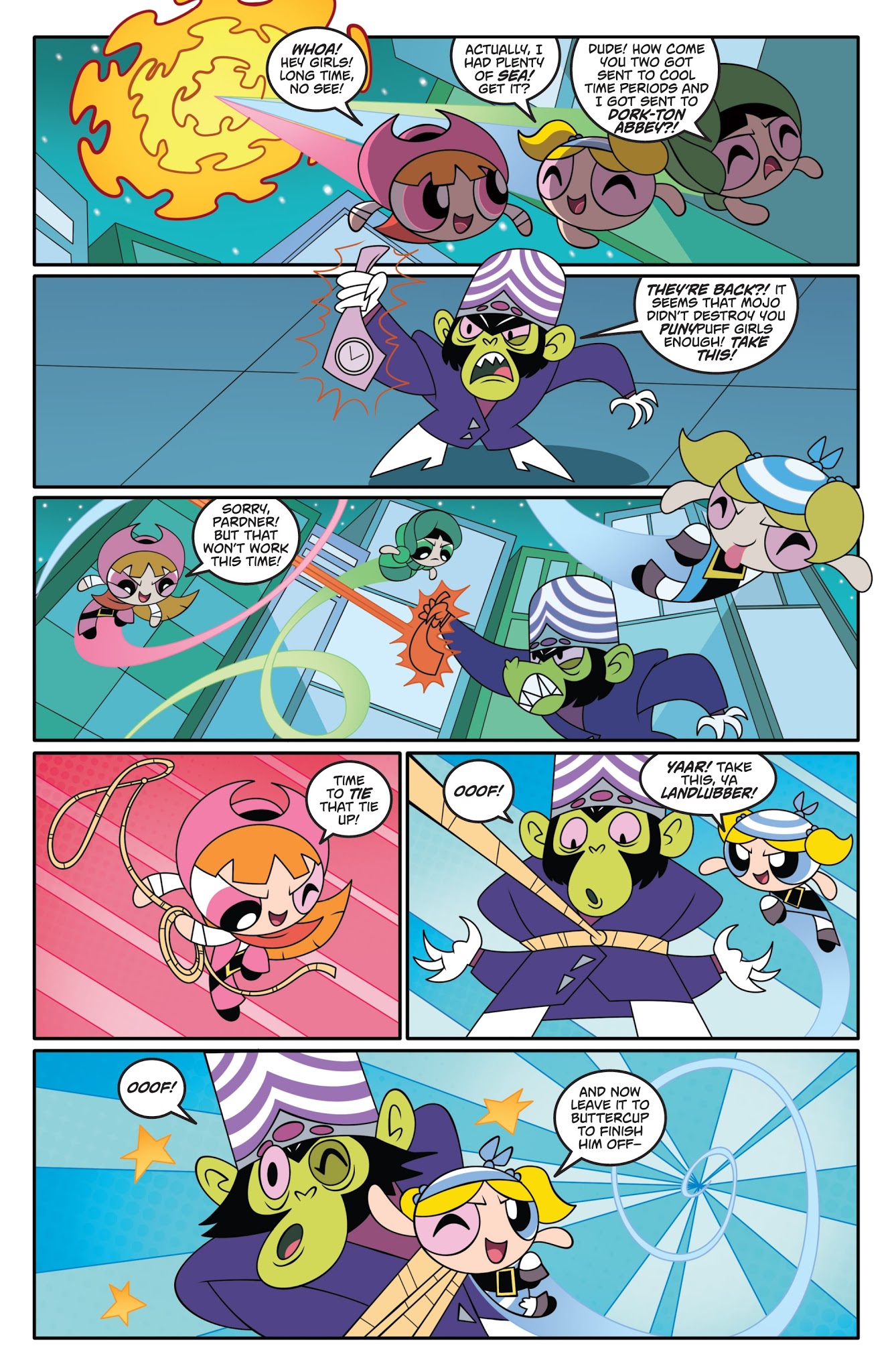 Read online Powerpuff Girls: The Time Tie comic -  Issue #3 - 20