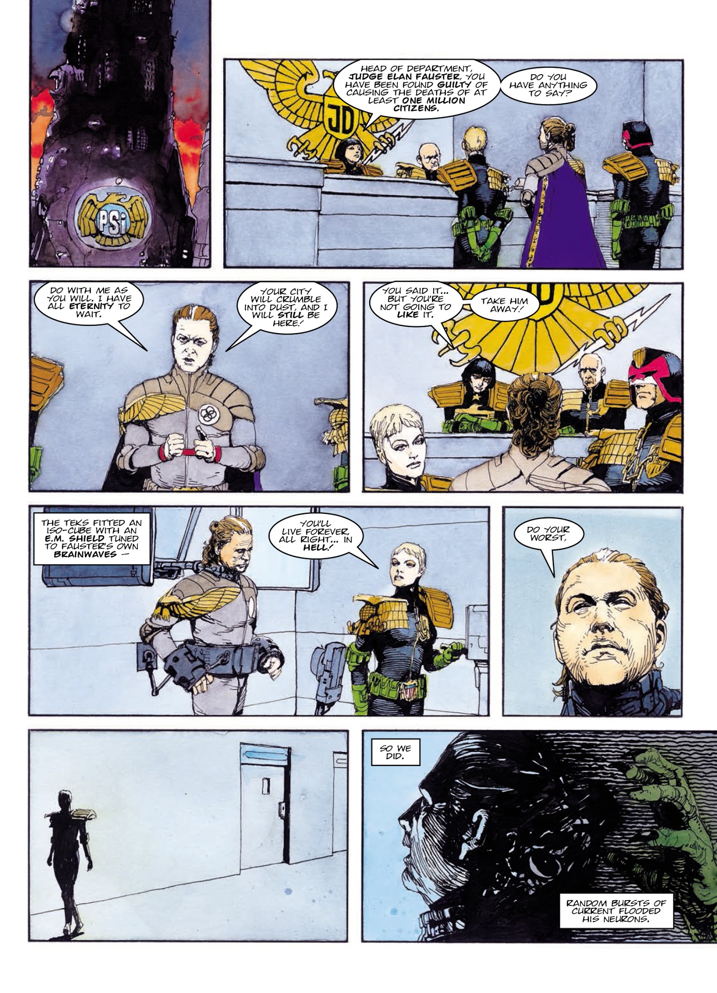 Read online Judge Anderson: The Psi Files comic -  Issue # TPB 4 - 263
