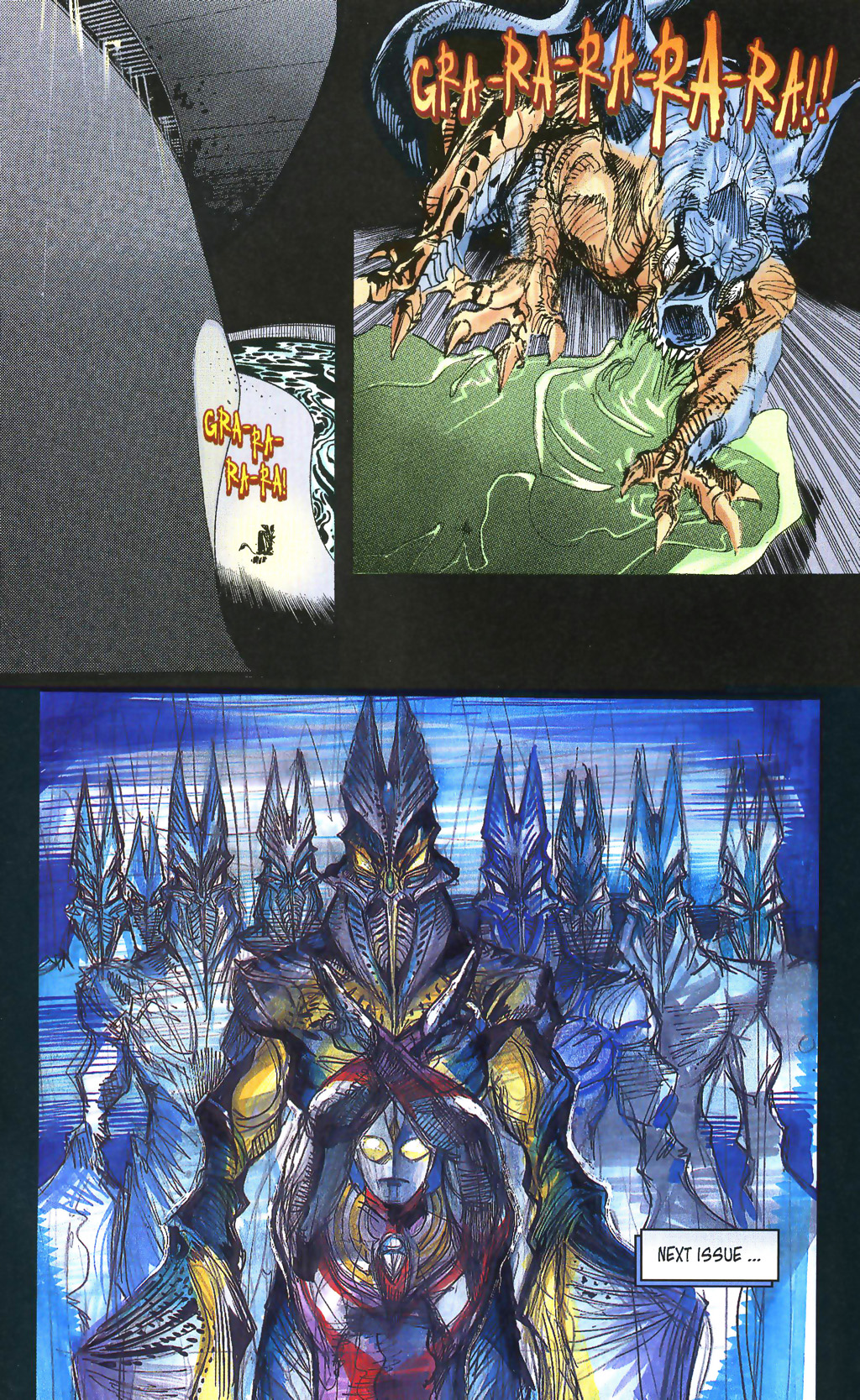Read online Ultraman Tiga comic -  Issue #4 - 33