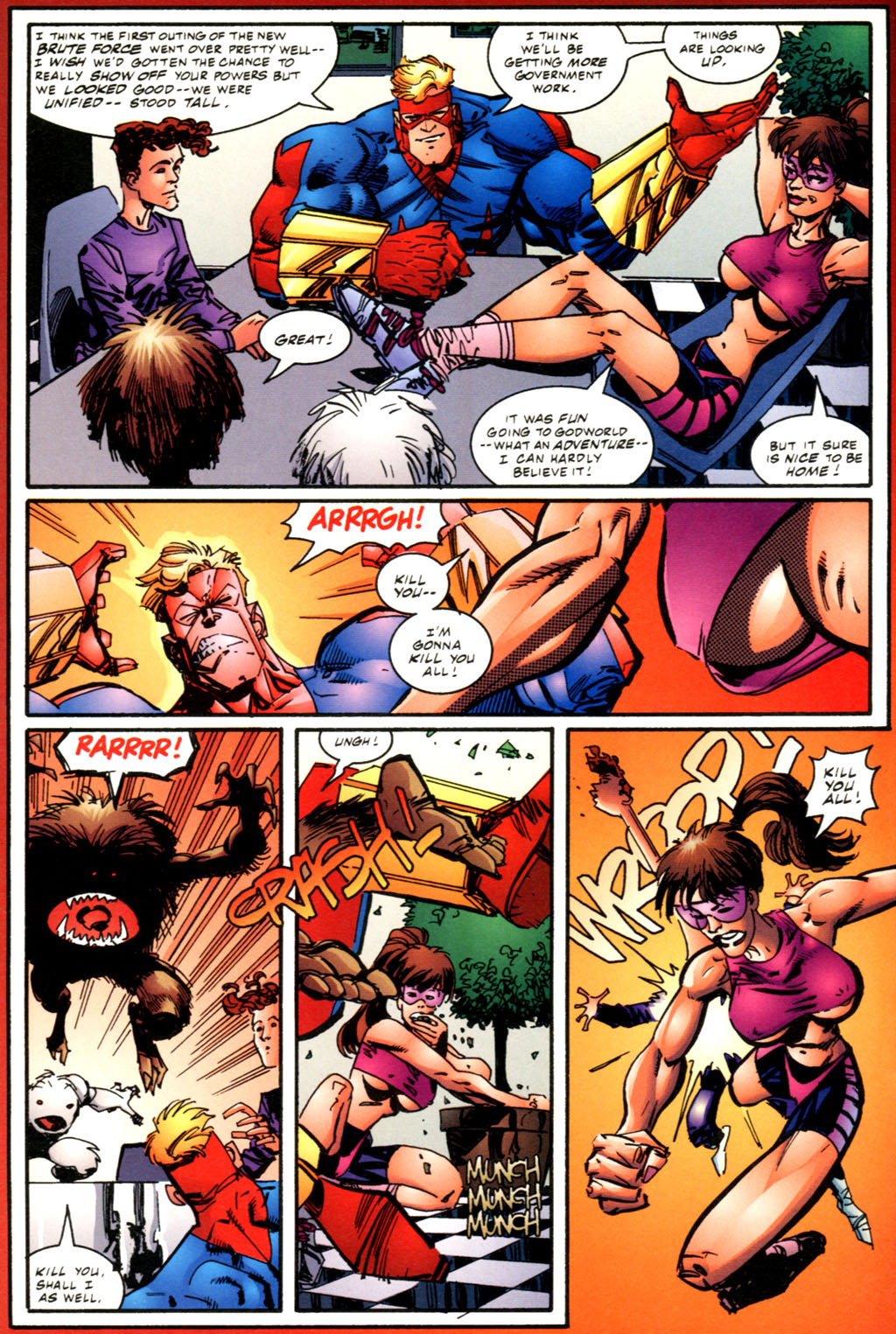 Read online The Savage Dragon (1993) comic -  Issue #55 - 16