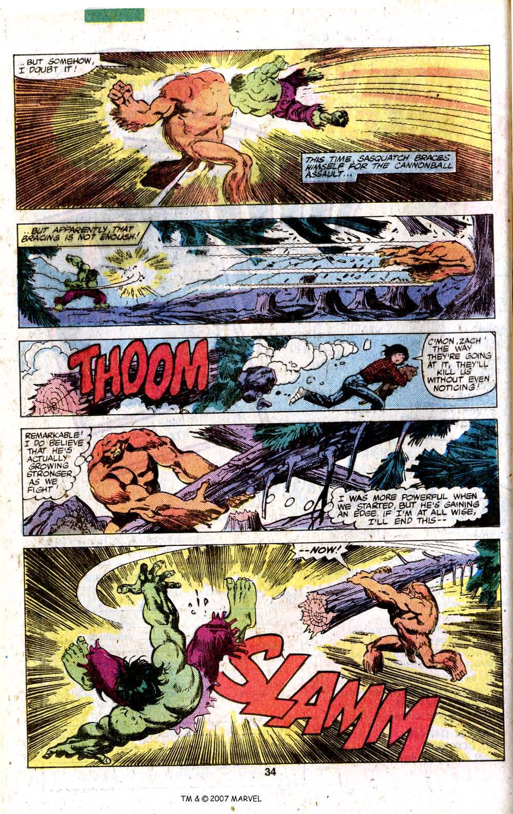 Read online The Incredible Hulk (1968) comic -  Issue # _Annual 1979 - 36