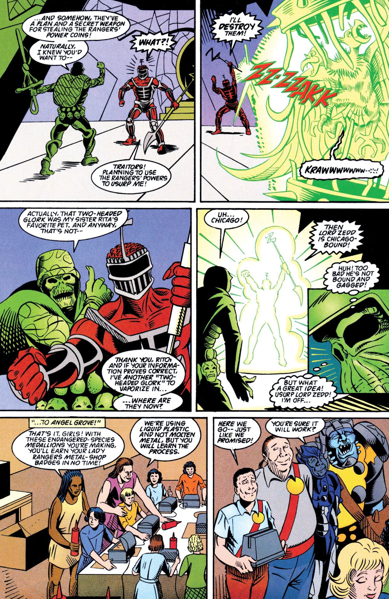 Read online Mighty Morphin Power Rangers Archive comic -  Issue # TPB 1 (Part 4) - 79