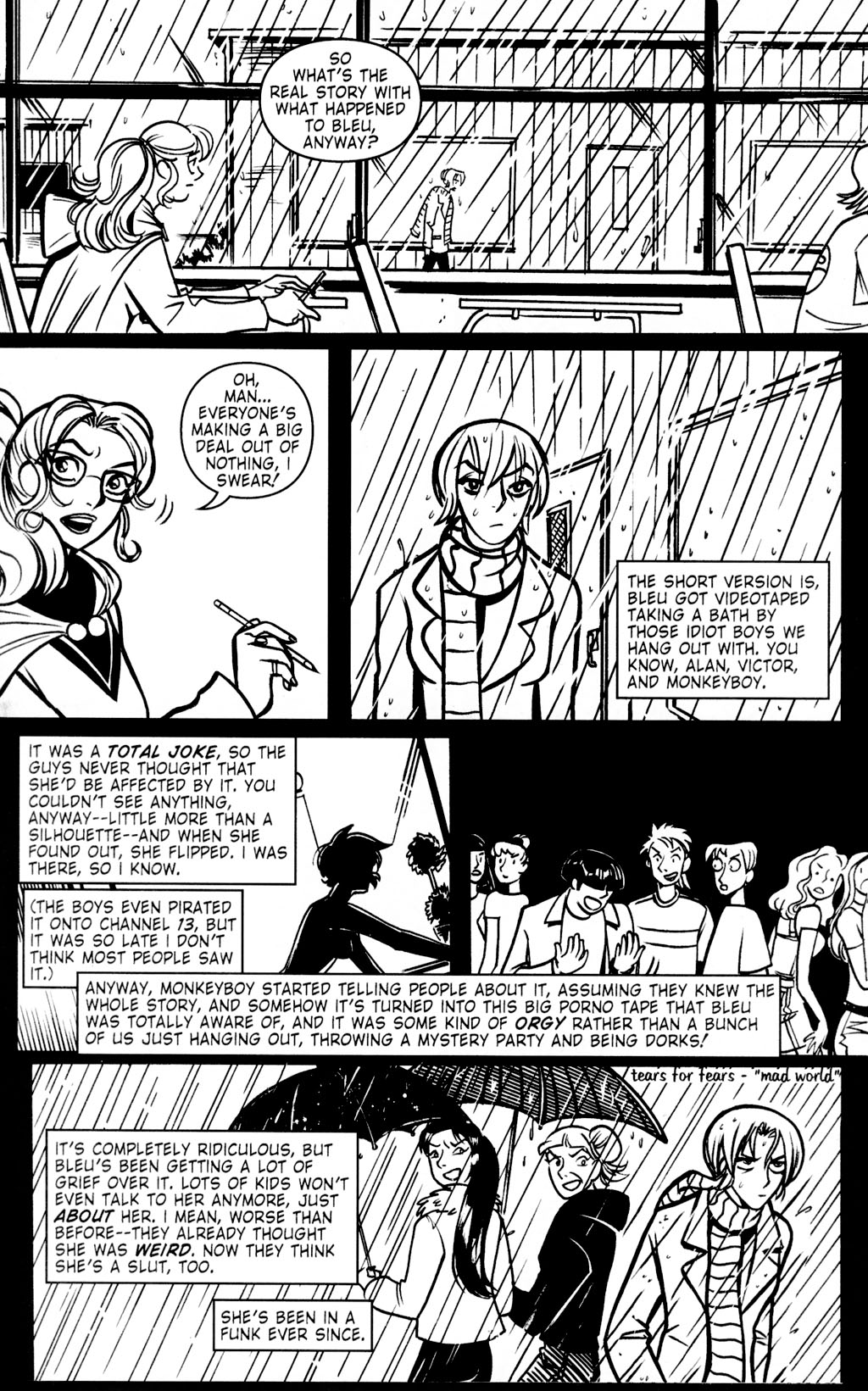 Read online Blue Monday: Painted Moon comic -  Issue #1 - 7