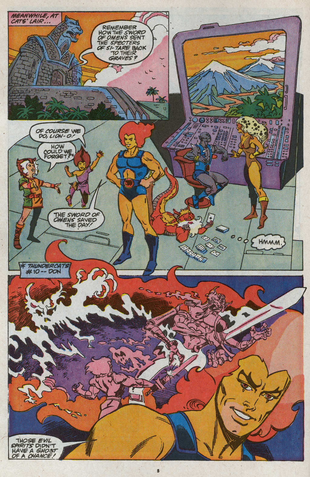 Read online ThunderCats (1985) comic -  Issue #20 - 8