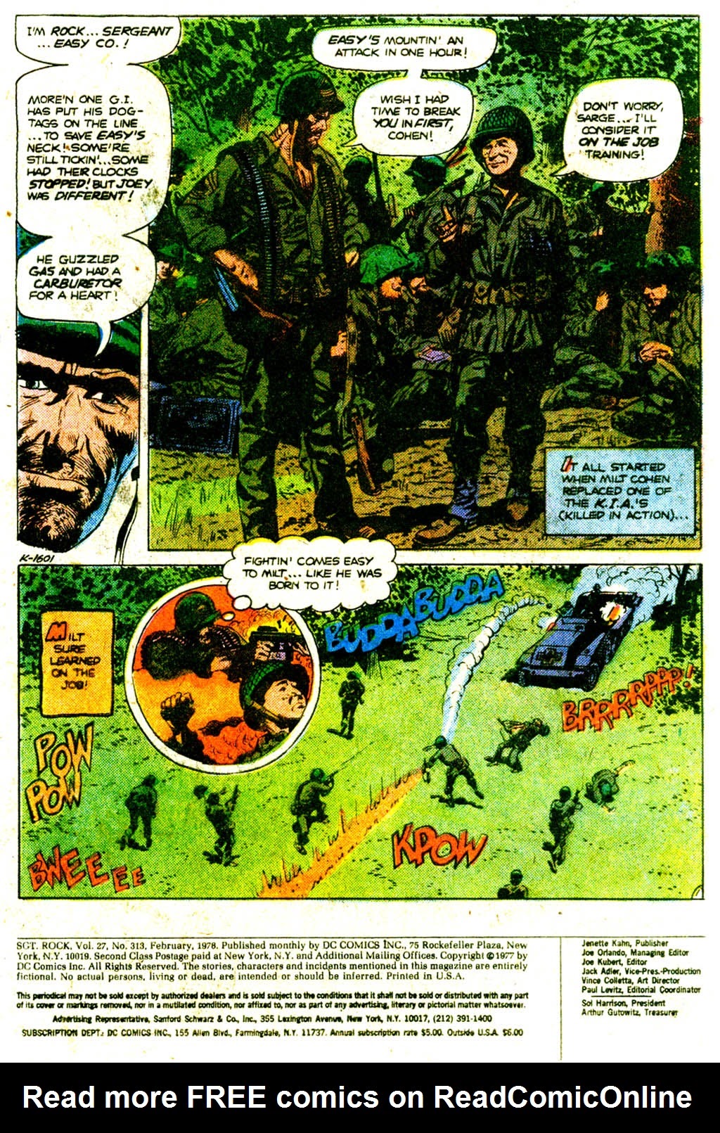 Read online Sgt. Rock comic -  Issue #313 - 3