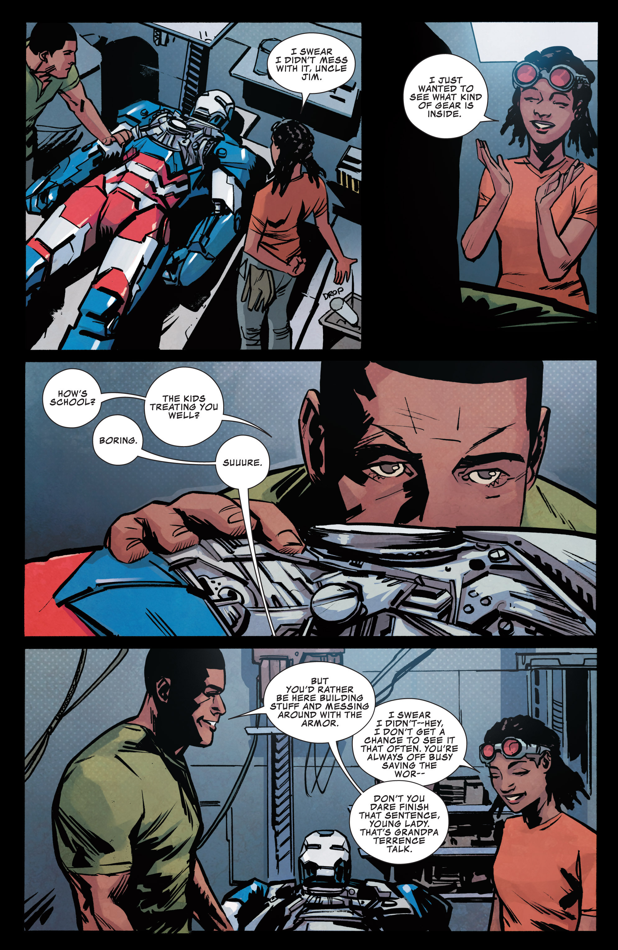 Read online Iron Patriot comic -  Issue #1 - 10