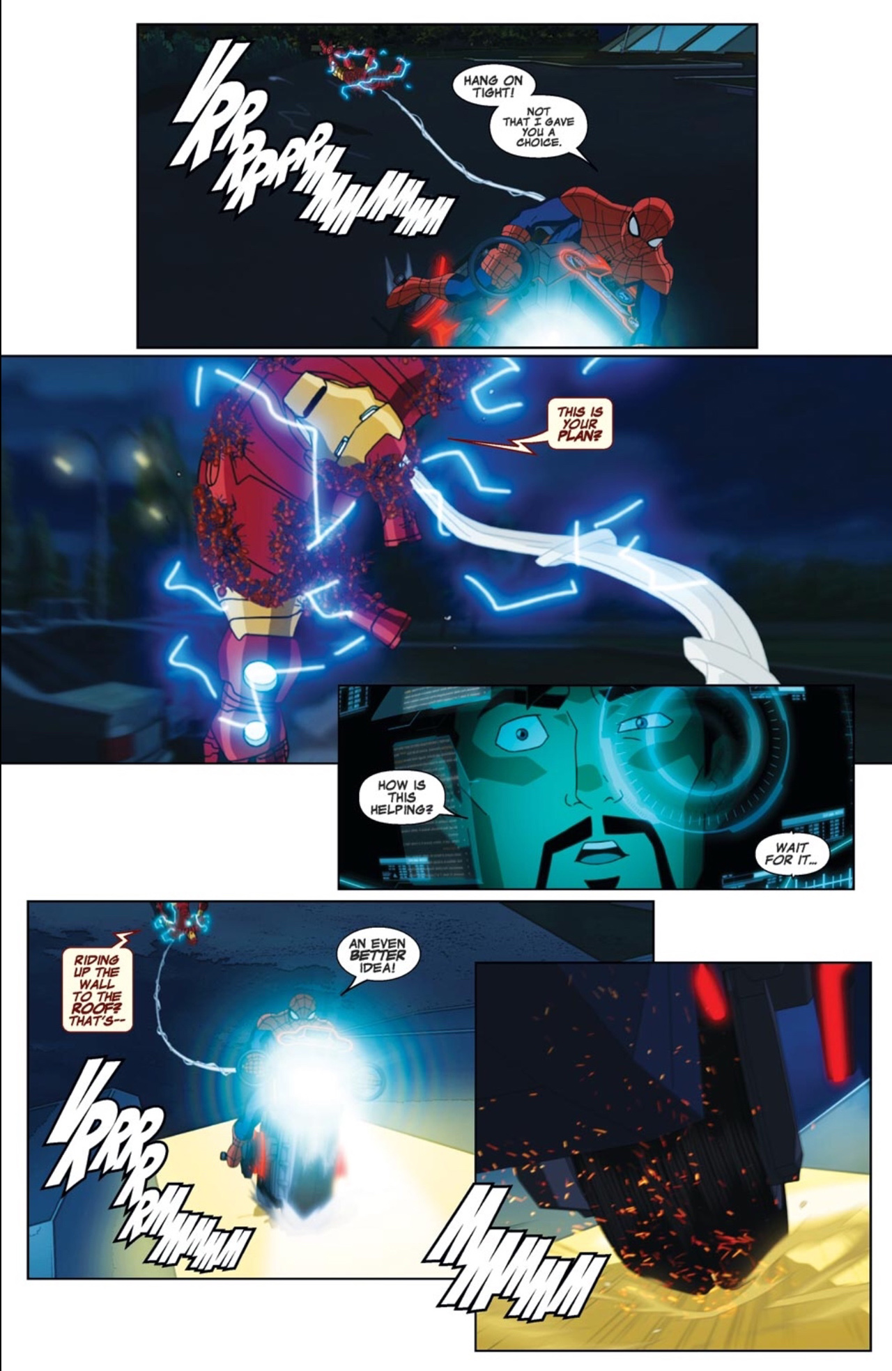 Read online Marvel Universe Ultimate Spider-Man: Web Warriors comic -  Issue #3 - 9