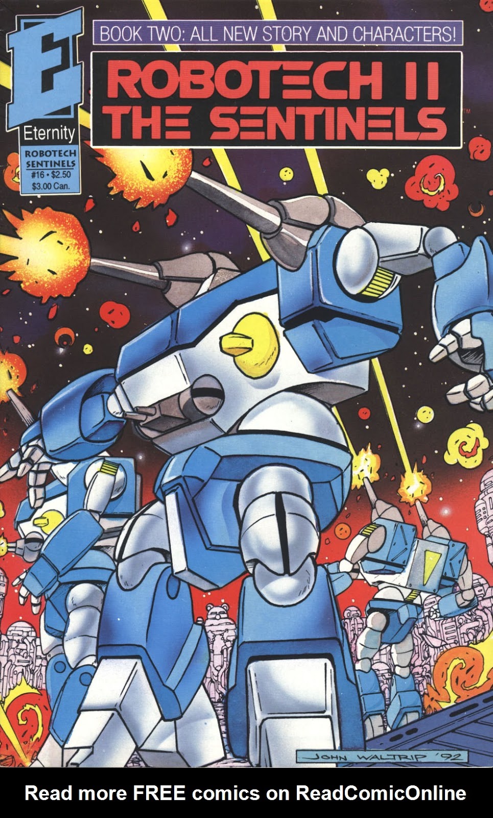 <{ $series->title }} issue Robotech II: The Sentinels Book 2 Issue #16 - Page 1
