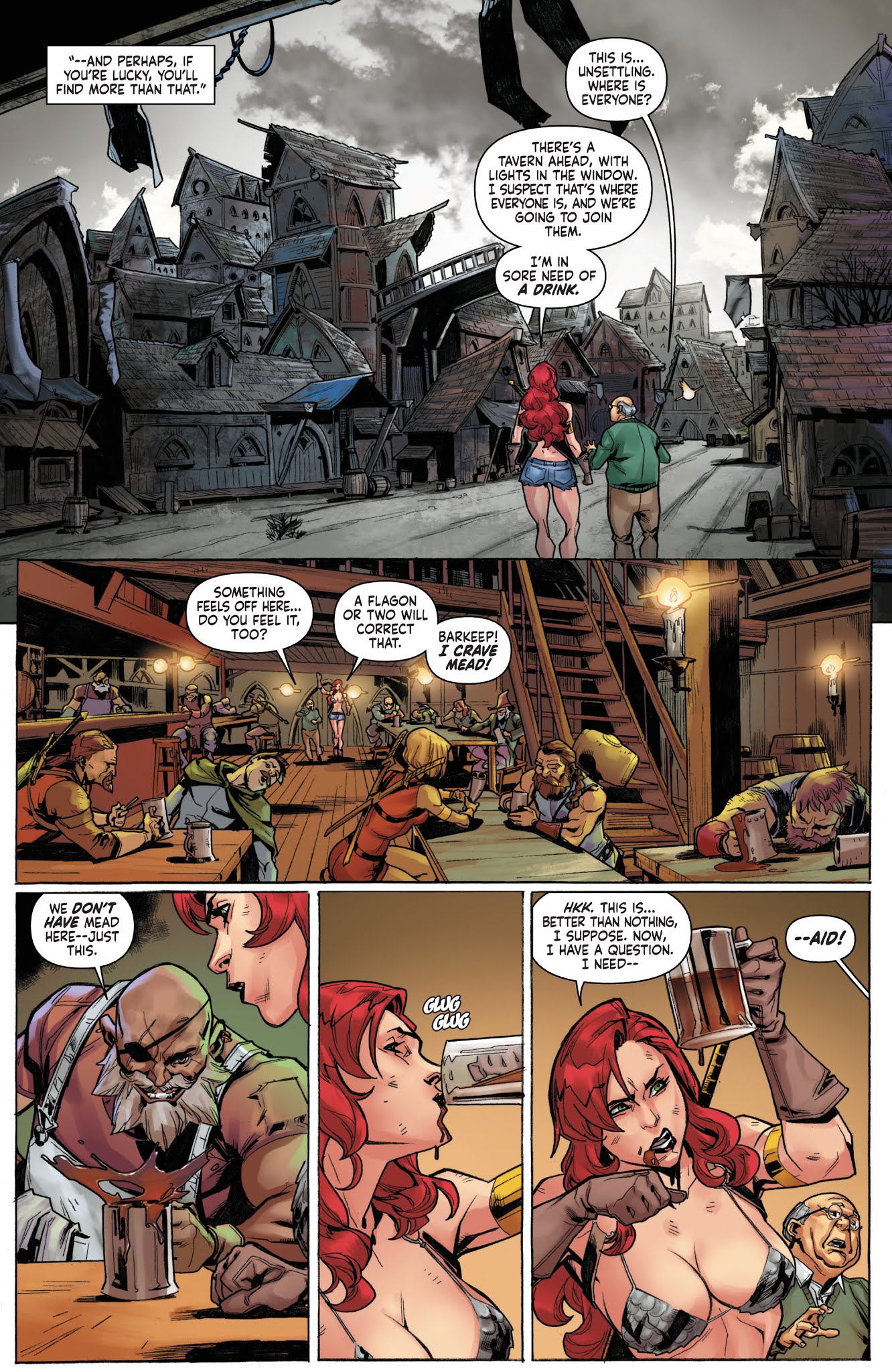 Read online Red Sonja Vol. 4 comic -  Issue # _TPB 3 (Part 1) - 15