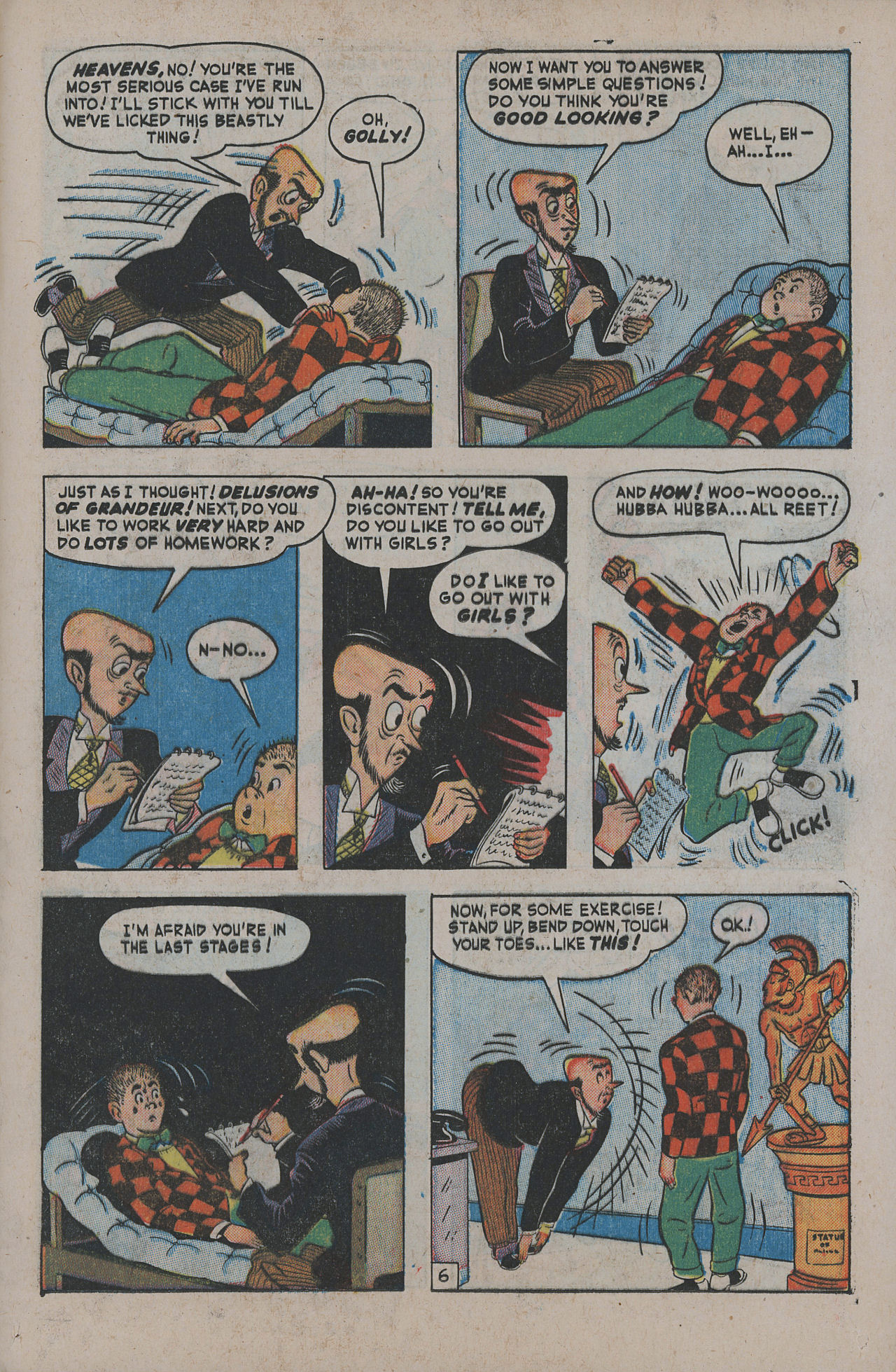 Read online Willie Comics (1946) comic -  Issue #18 - 21