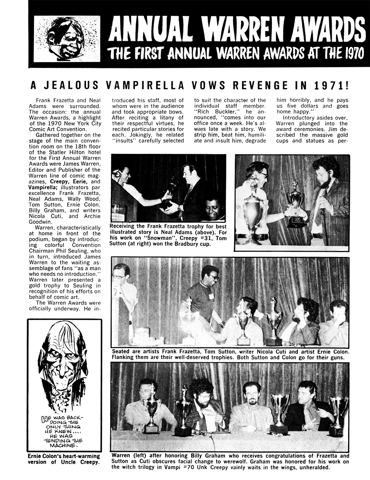 Read online Eerie Archives comic -  Issue # TPB 7 - 221