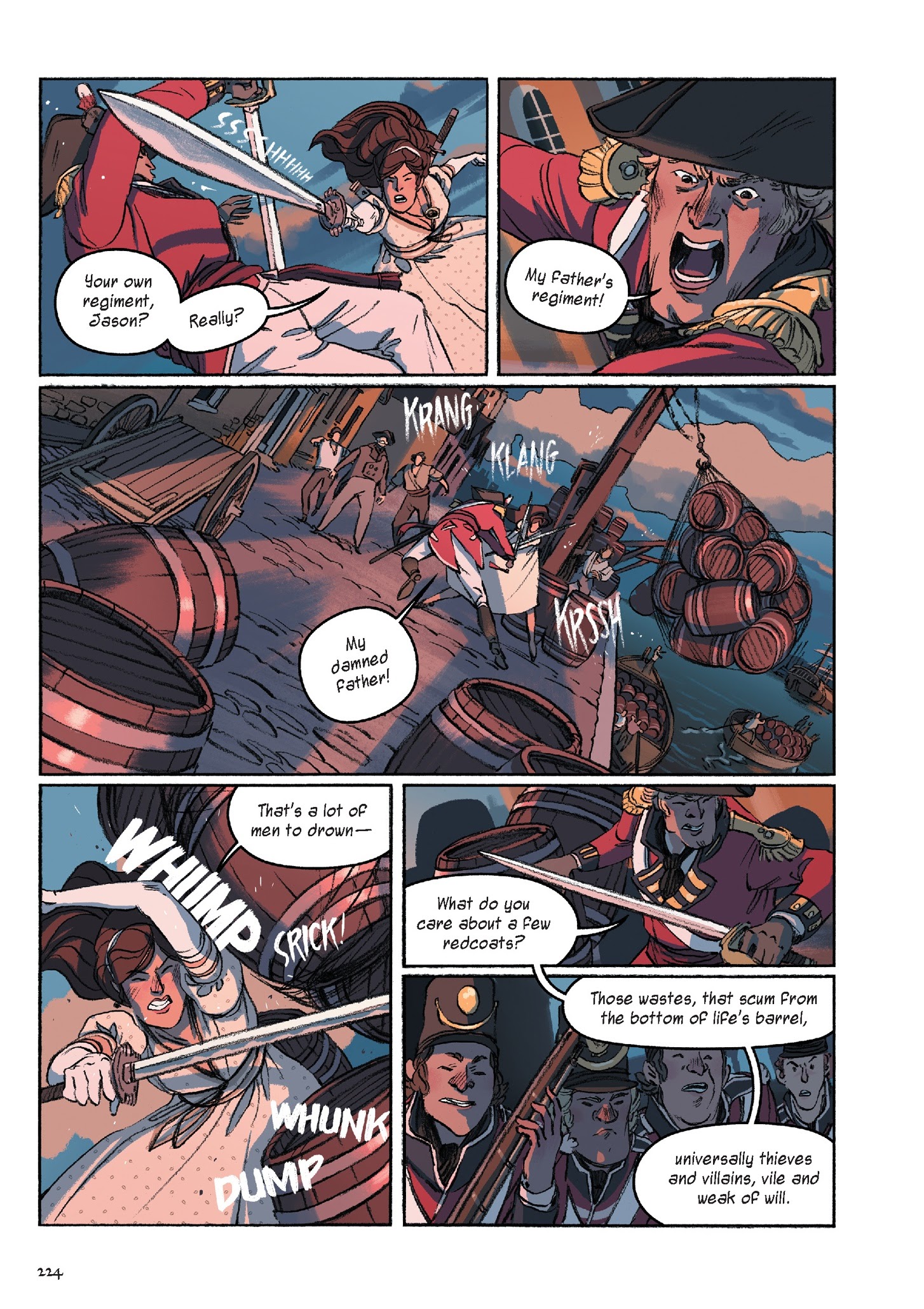 Read online Delilah Dirk and the King's Shilling comic -  Issue # TPB (Part 3) - 23