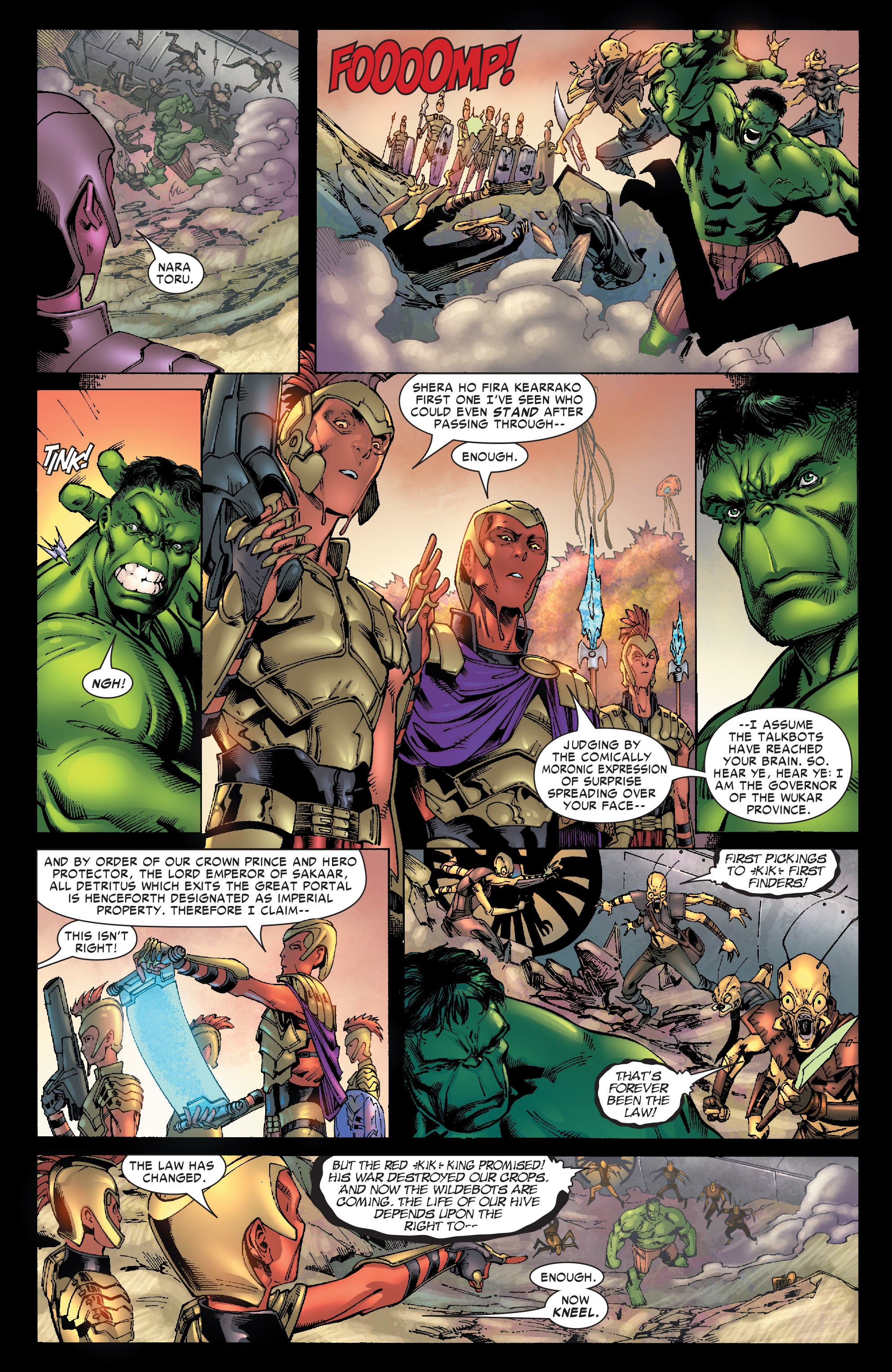 Read online Hulk: Planet Hulk Omnibus comic -  Issue # TPB (Part 2) - 80
