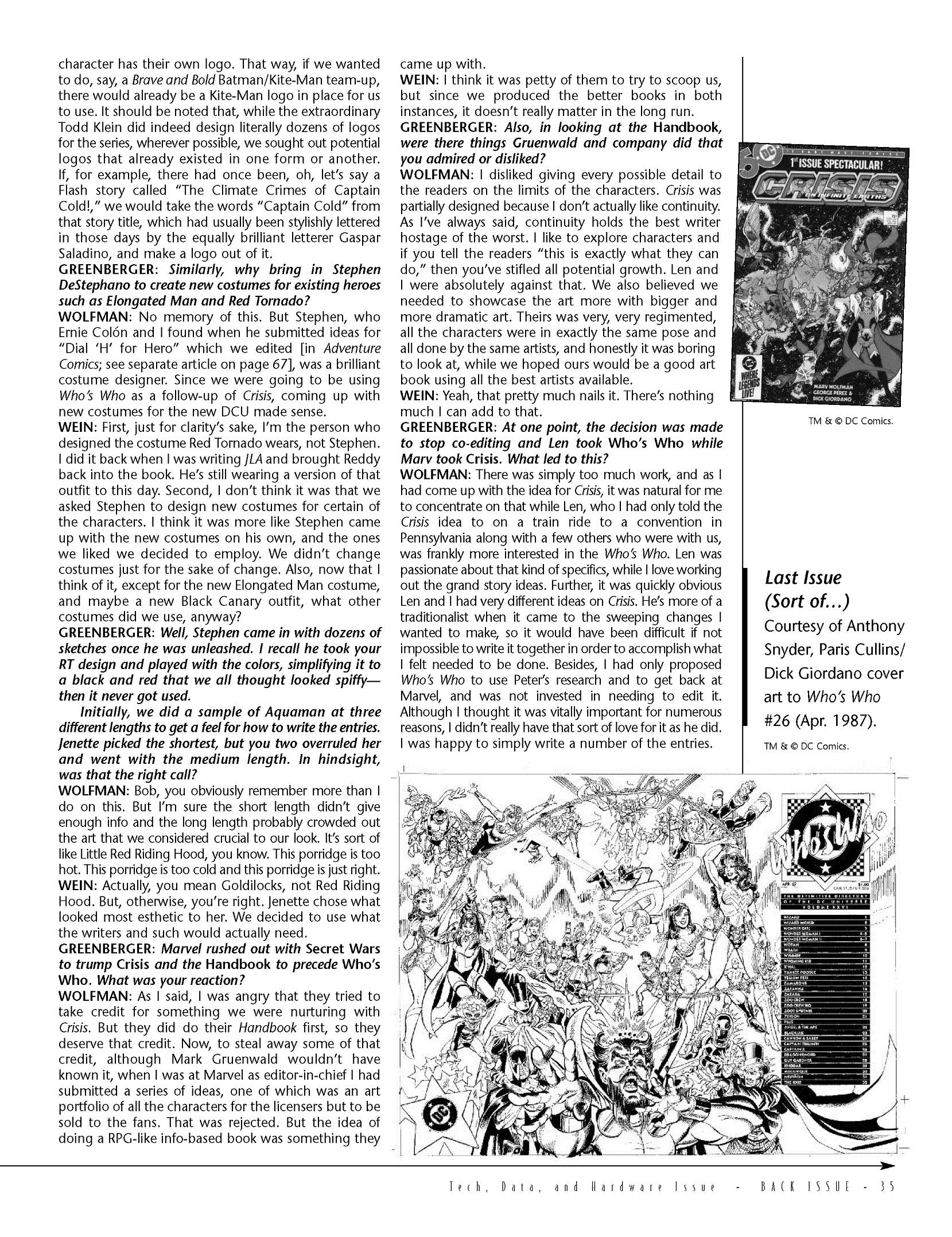 Read online Back Issue comic -  Issue #32 - 35