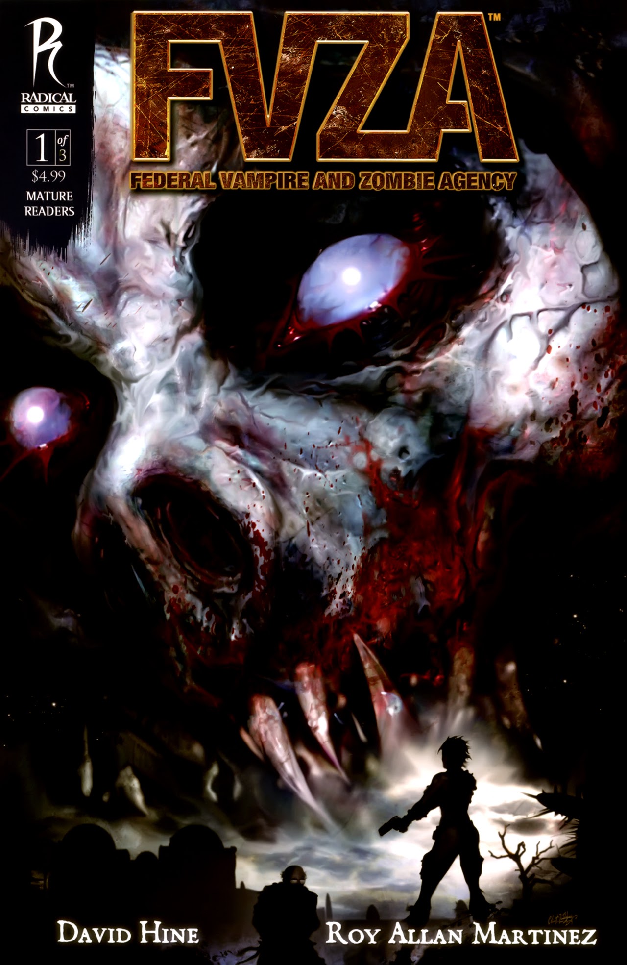 Read online FVZA: Federal Vampire and Zombie Agency comic -  Issue #1 - 1