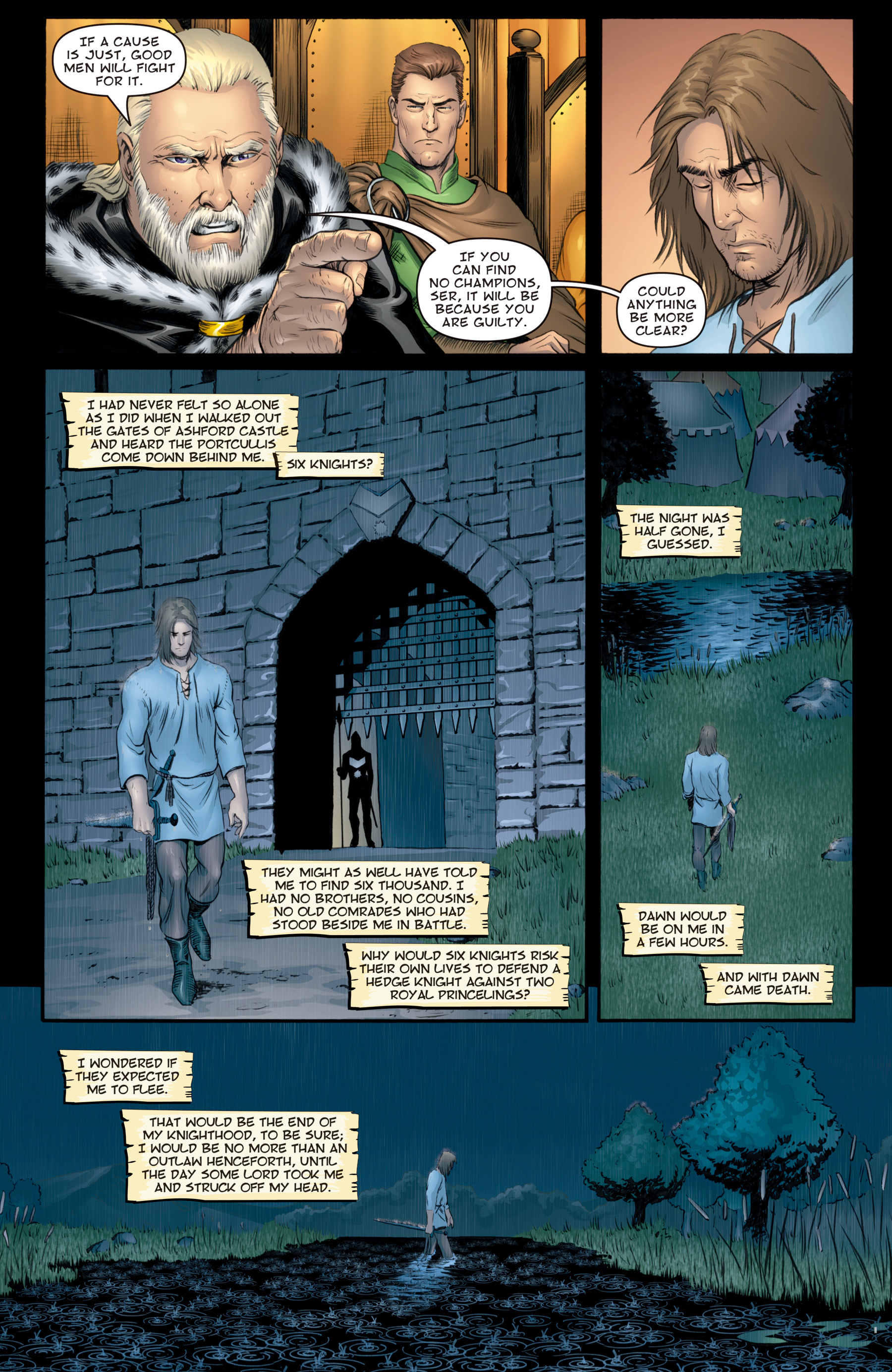 Read online The Hedge Knight: The Graphic Novel comic -  Issue # Full - 104