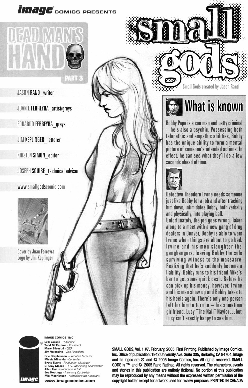 Read online Small Gods comic -  Issue #7 - 2