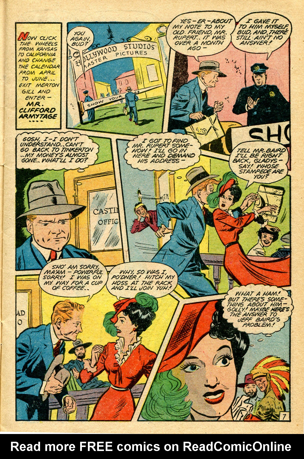 Read online Movie Comics (1946) comic -  Issue #4 - 9