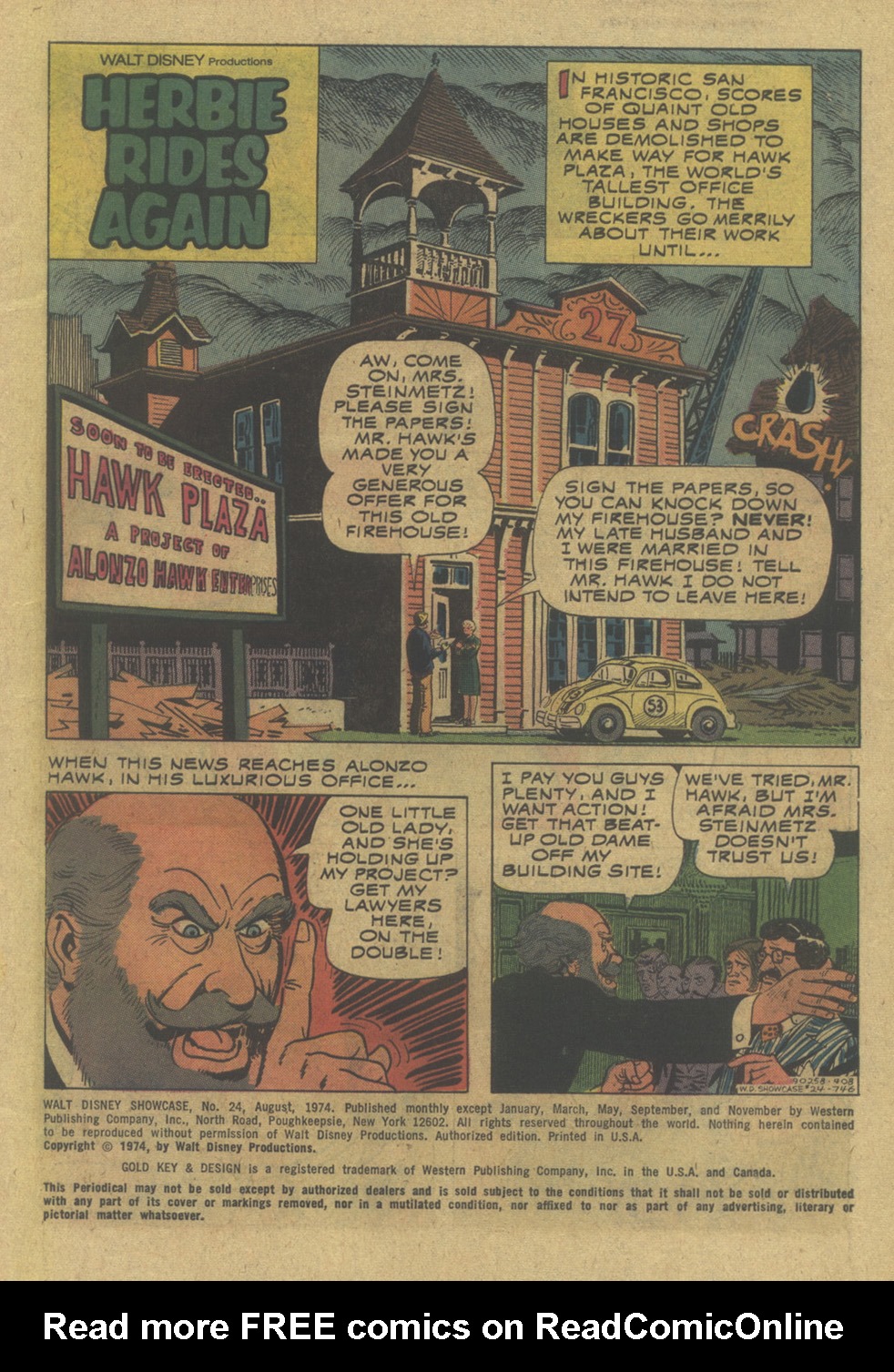 Read online Walt Disney Showcase (1970) comic -  Issue #24 - 3
