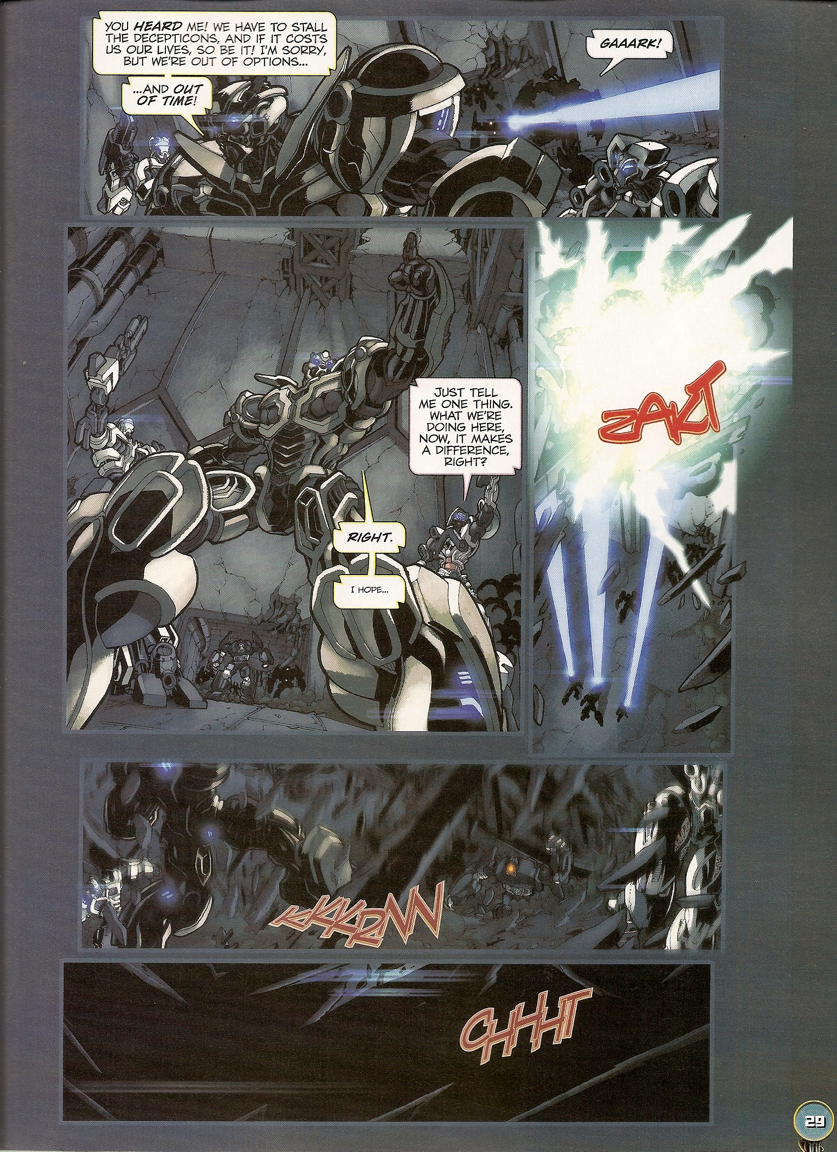 Read online Transformers: Robots in Disguise (2007) comic -  Issue #2 - 27
