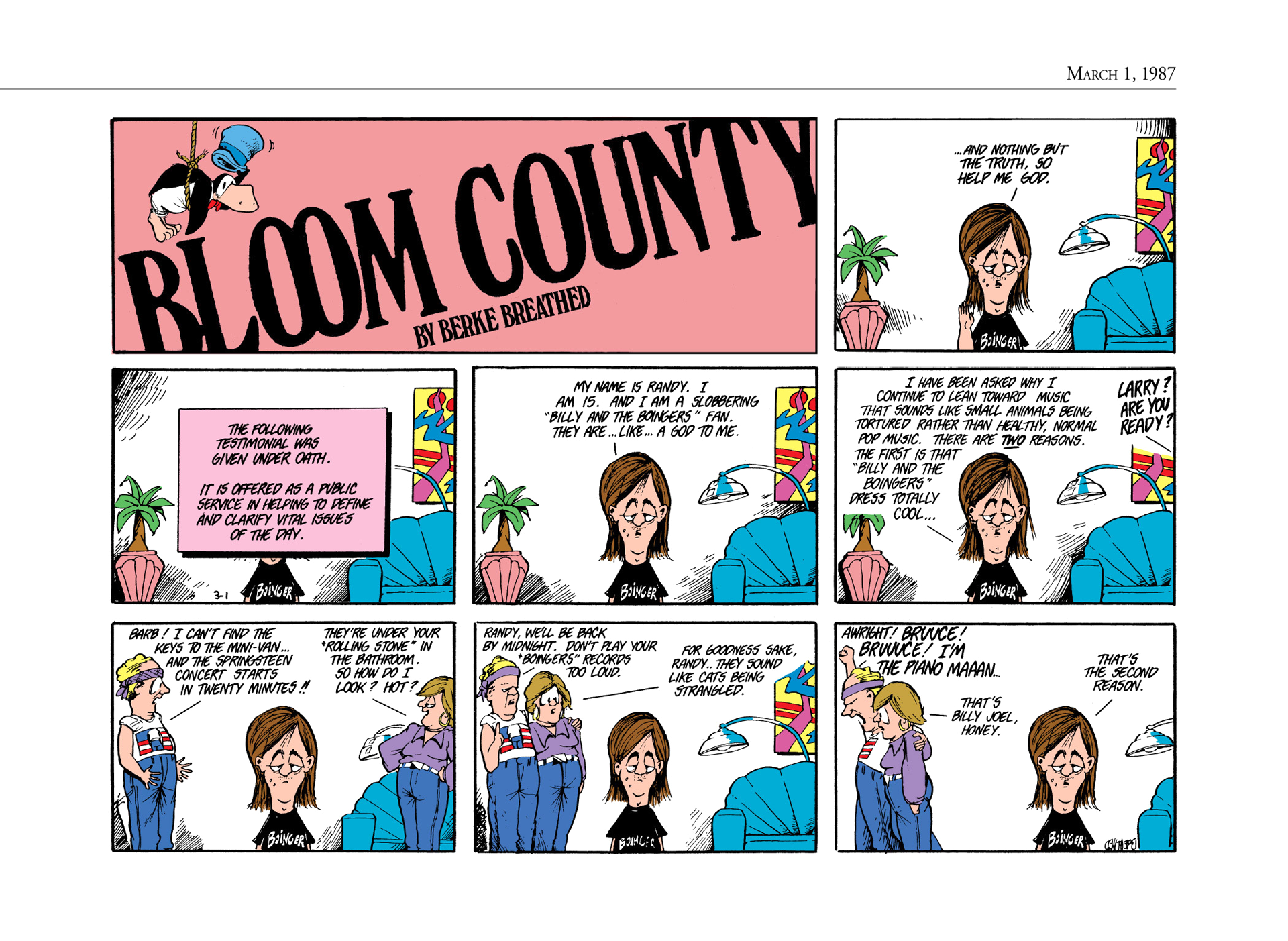 Read online The Bloom County Digital Library comic -  Issue # TPB 7 (Part 1) - 66