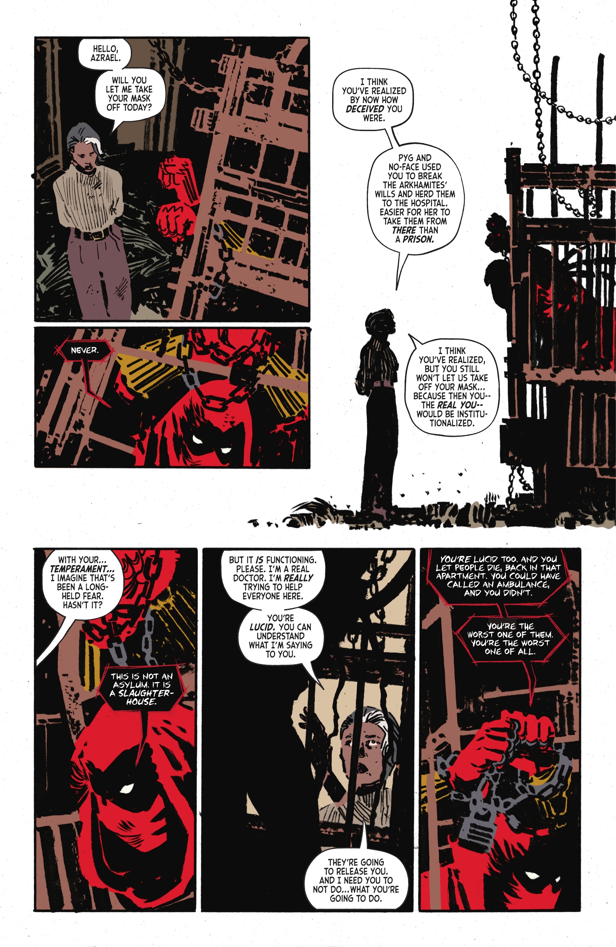 Read online Arkham City: The Order of the World comic -  Issue #6 - 13