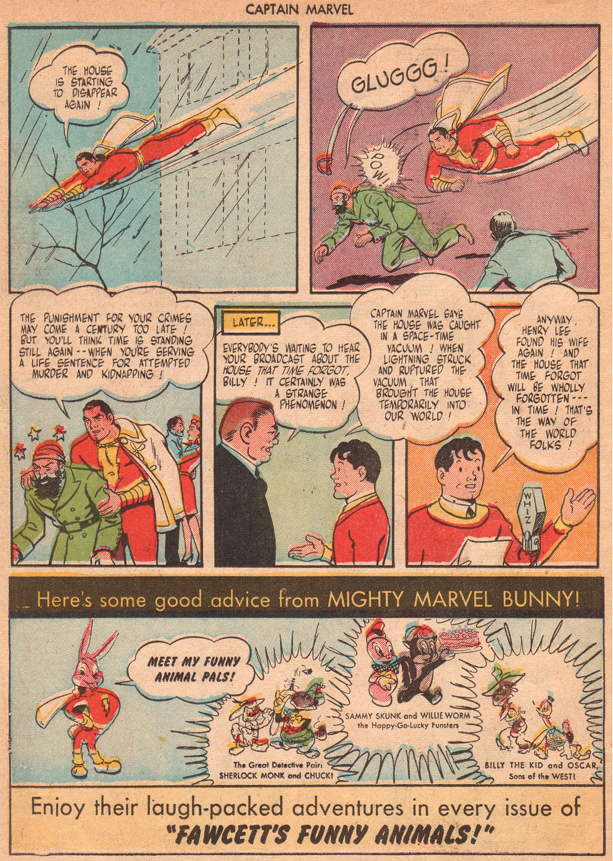 Read online Captain Marvel Adventures comic -  Issue #60 - 14