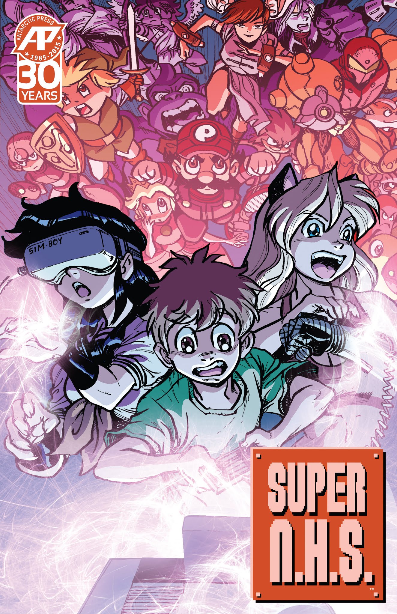 Read online Super Ninja High School comic -  Issue # Full - 1