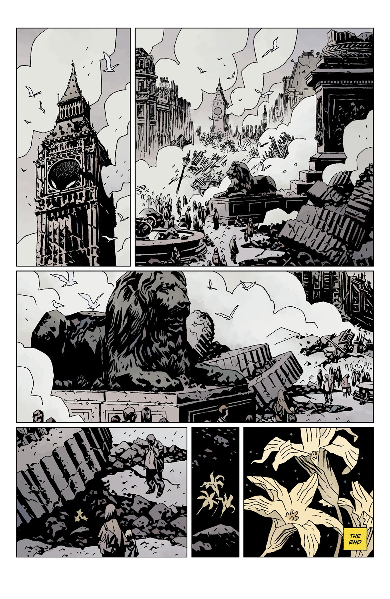 Read online Hellboy: The Storm And The Fury comic -  Issue # TPB - 165