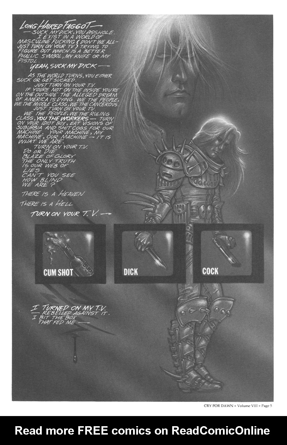 Read online Cry for Dawn comic -  Issue #8 - 8