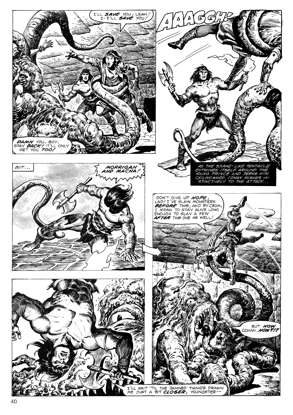 Read online The Savage Sword Of Conan comic -  Issue #71 - 40