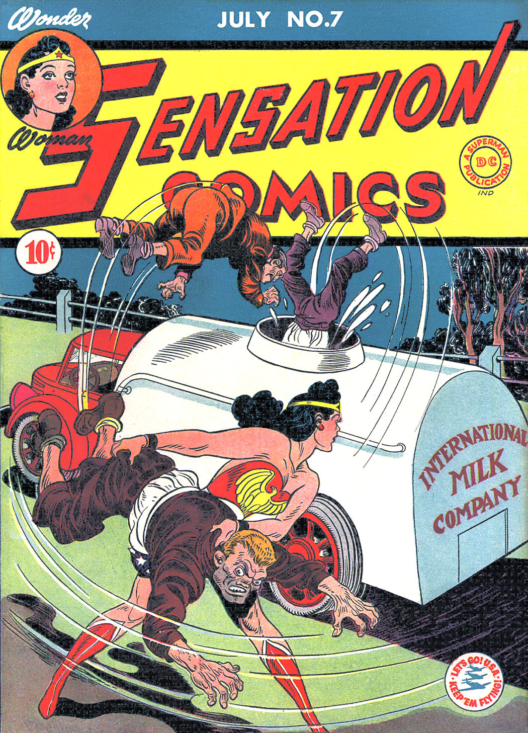 Read online Sensation (Mystery) Comics comic -  Issue #7 - 1