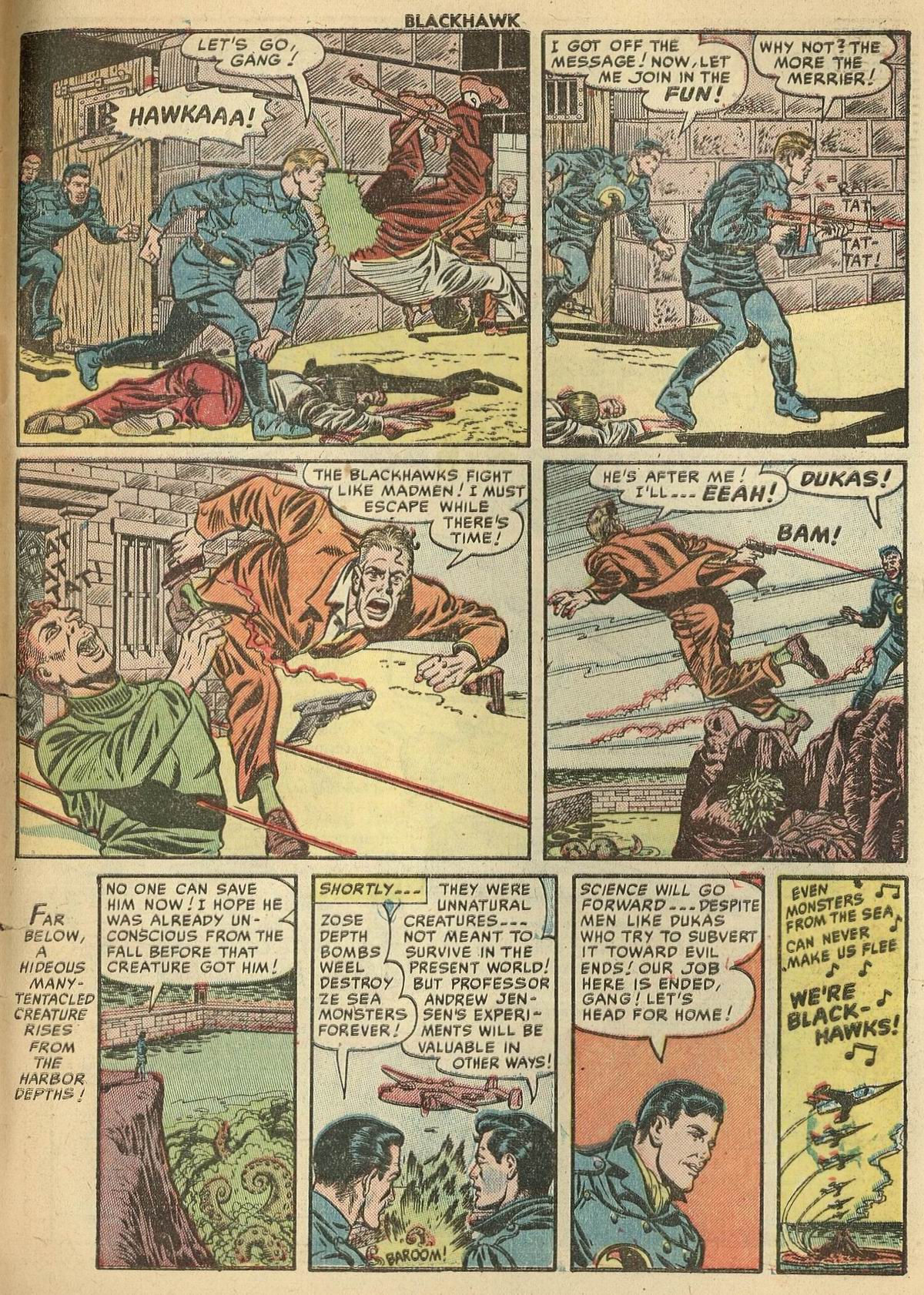 Read online Blackhawk (1957) comic -  Issue #47 - 34
