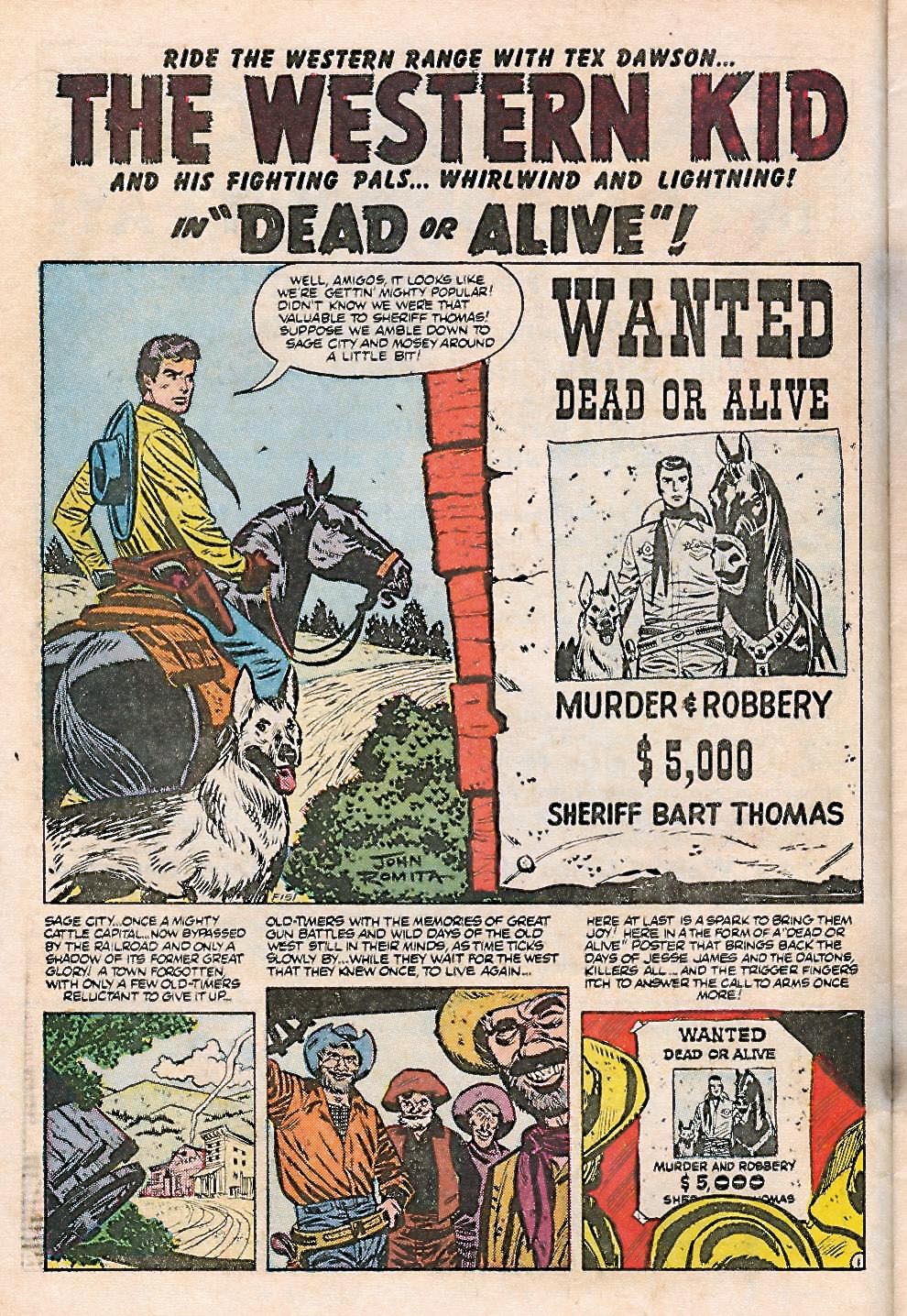 Read online Western Kid comic -  Issue #1 - 10