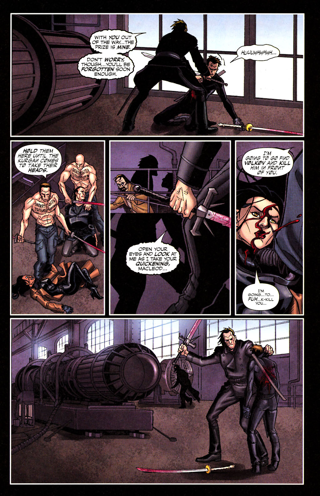 Read online Highlander comic -  Issue #4 - 21