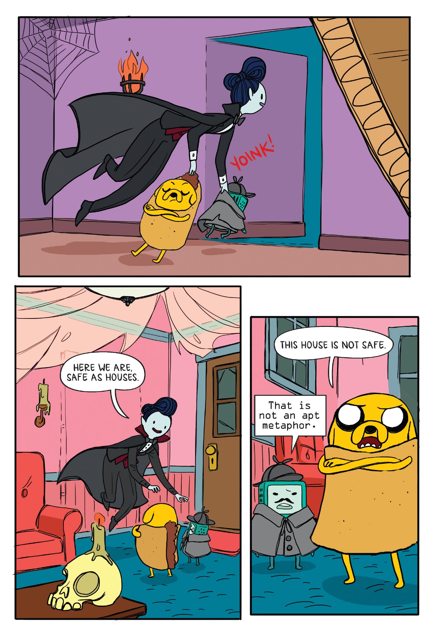 Read online Adventure Time: Masked Mayhem comic -  Issue # TPB - 96