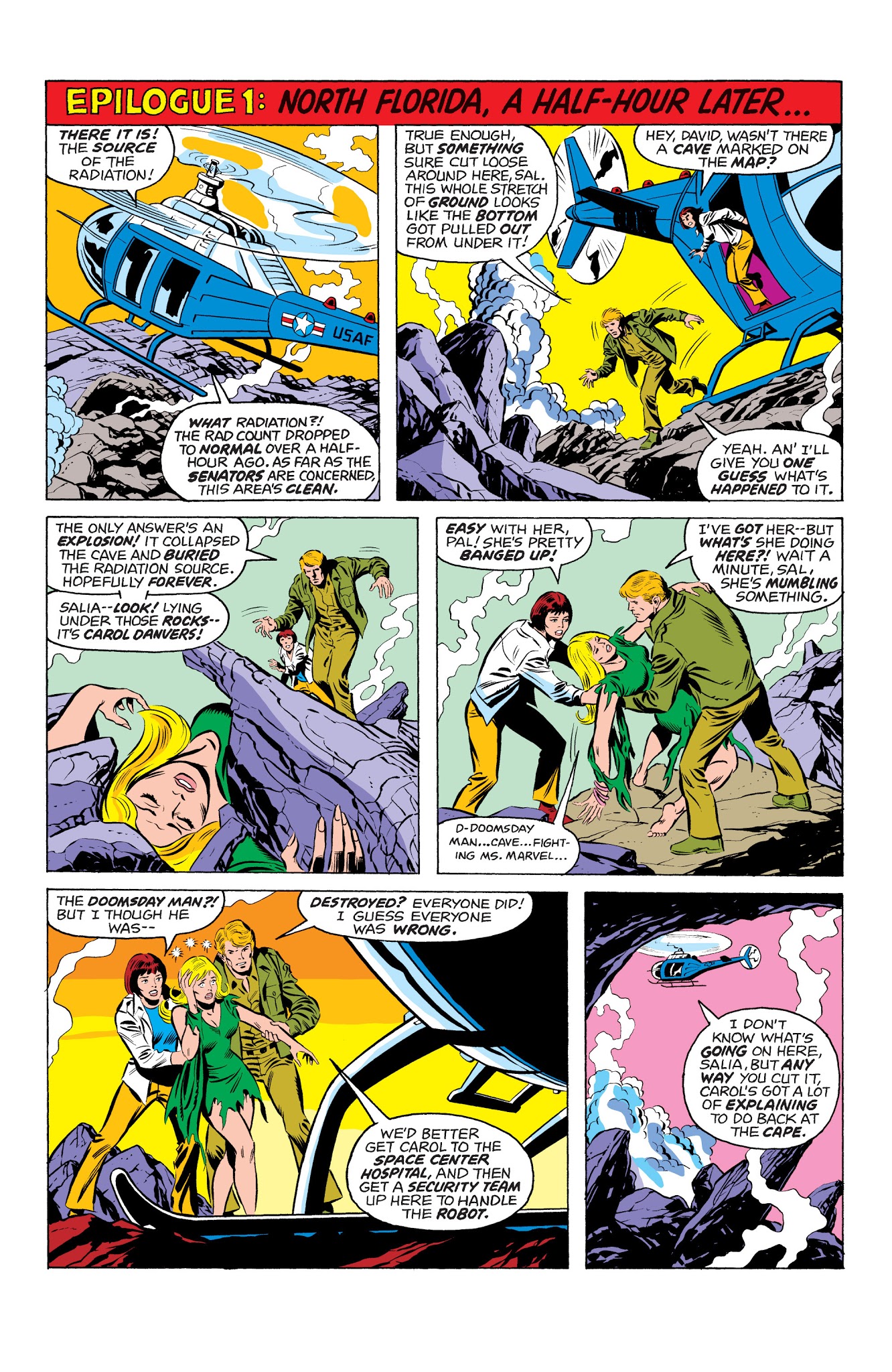 Read online Marvel Masterworks: Ms. Marvel comic -  Issue # TPB 1 - 77